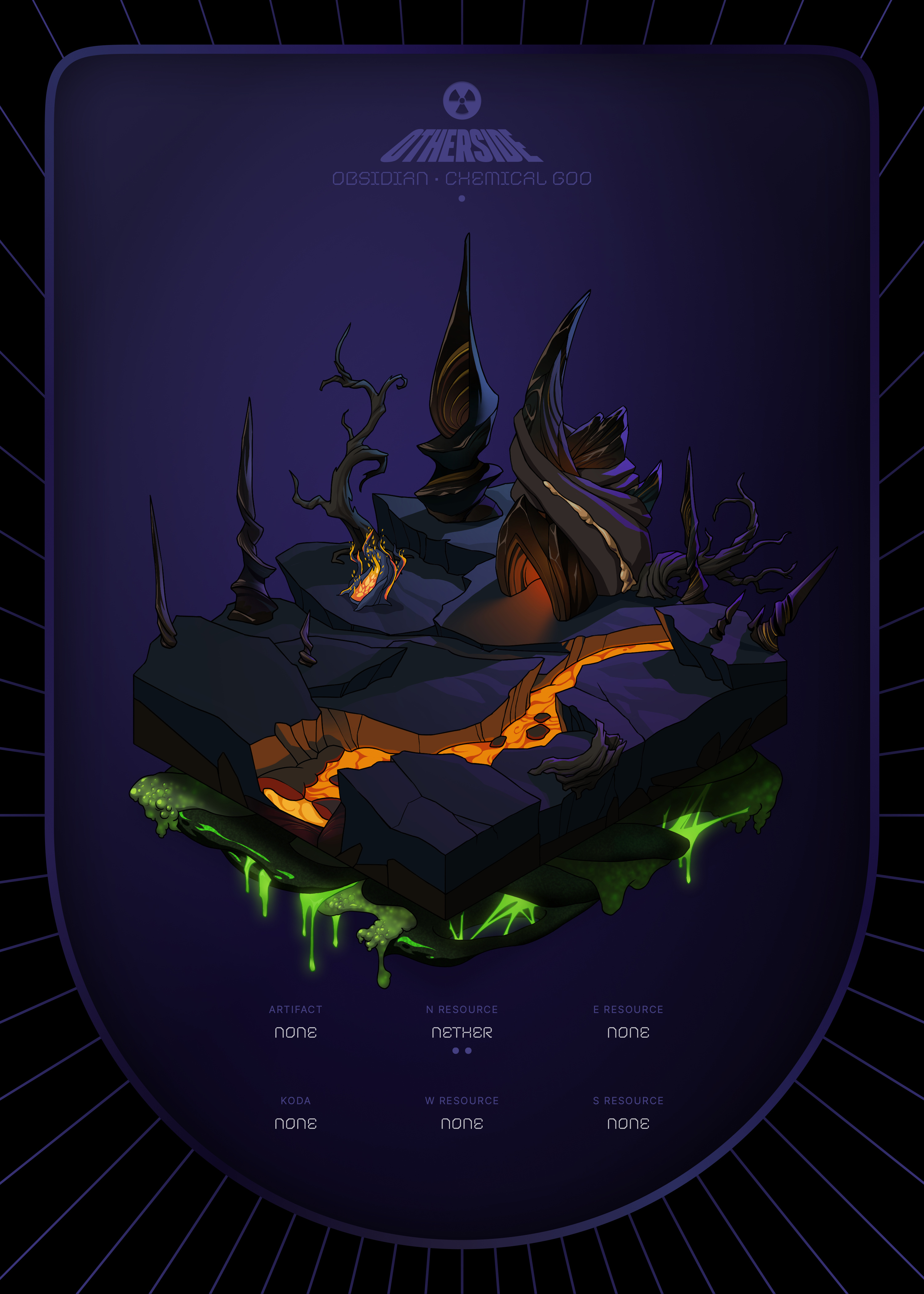Otherdeed #16220 — Obsidian