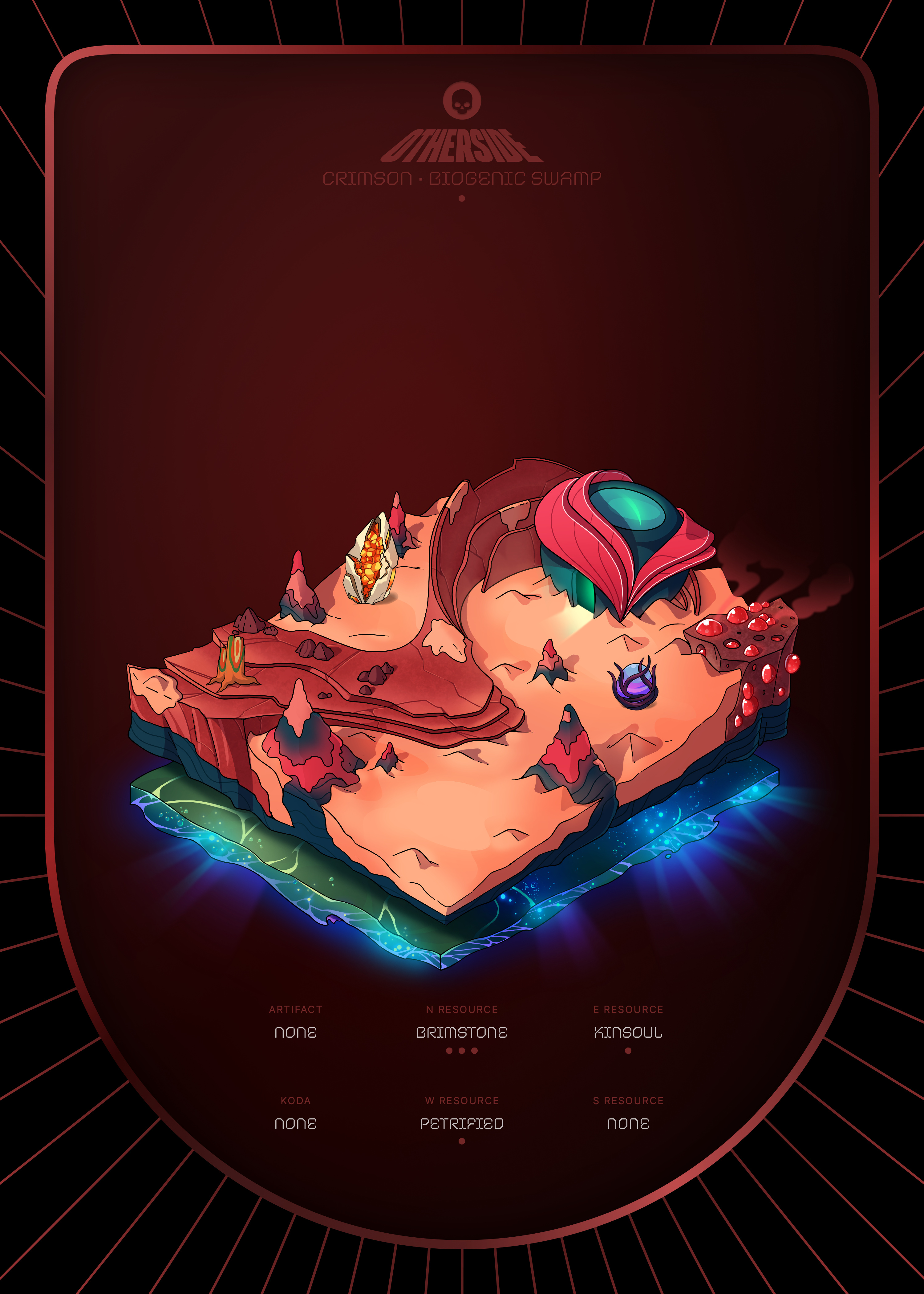 Otherdeed #2906 — Crimson