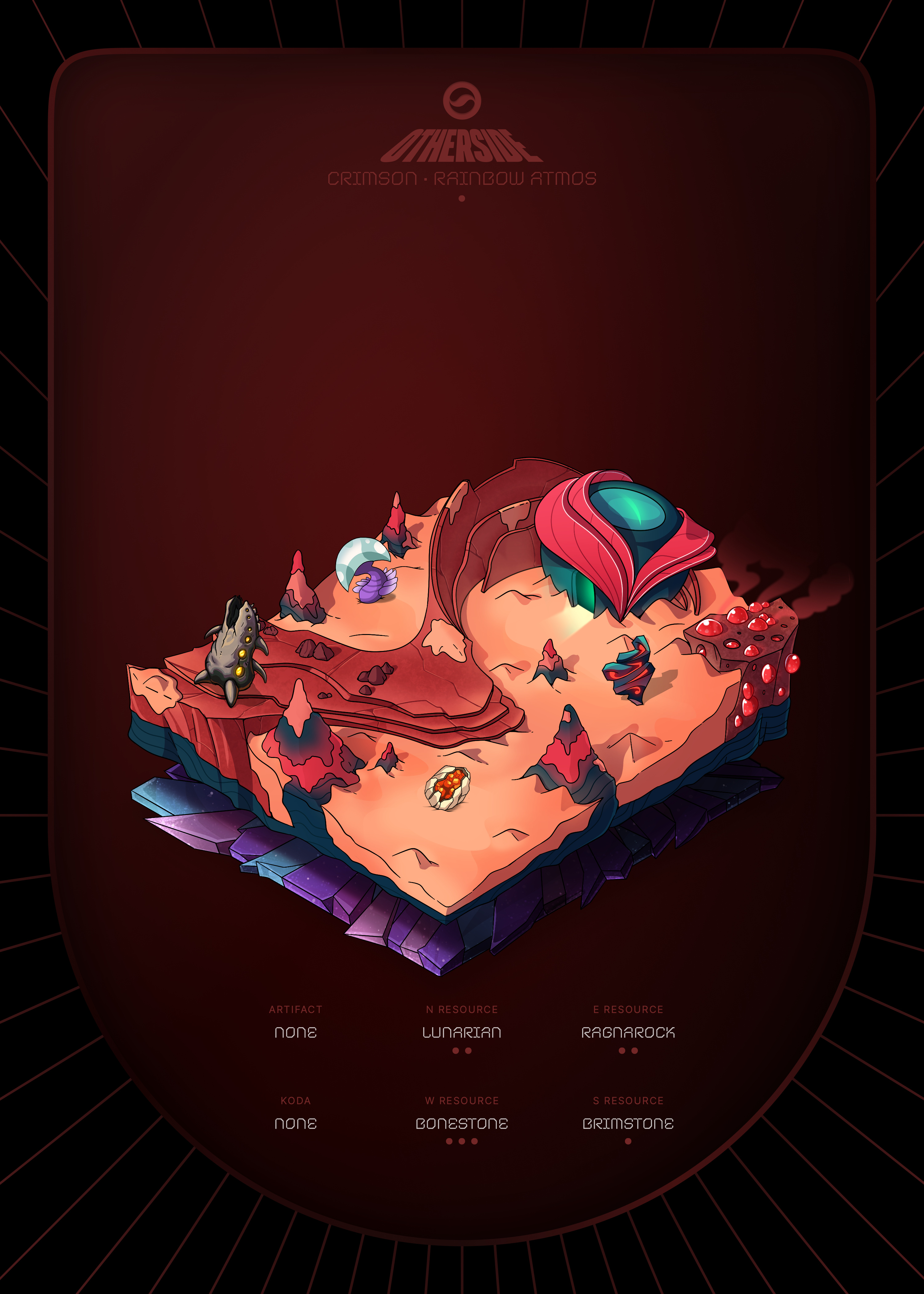 Otherdeed #81893 — Crimson