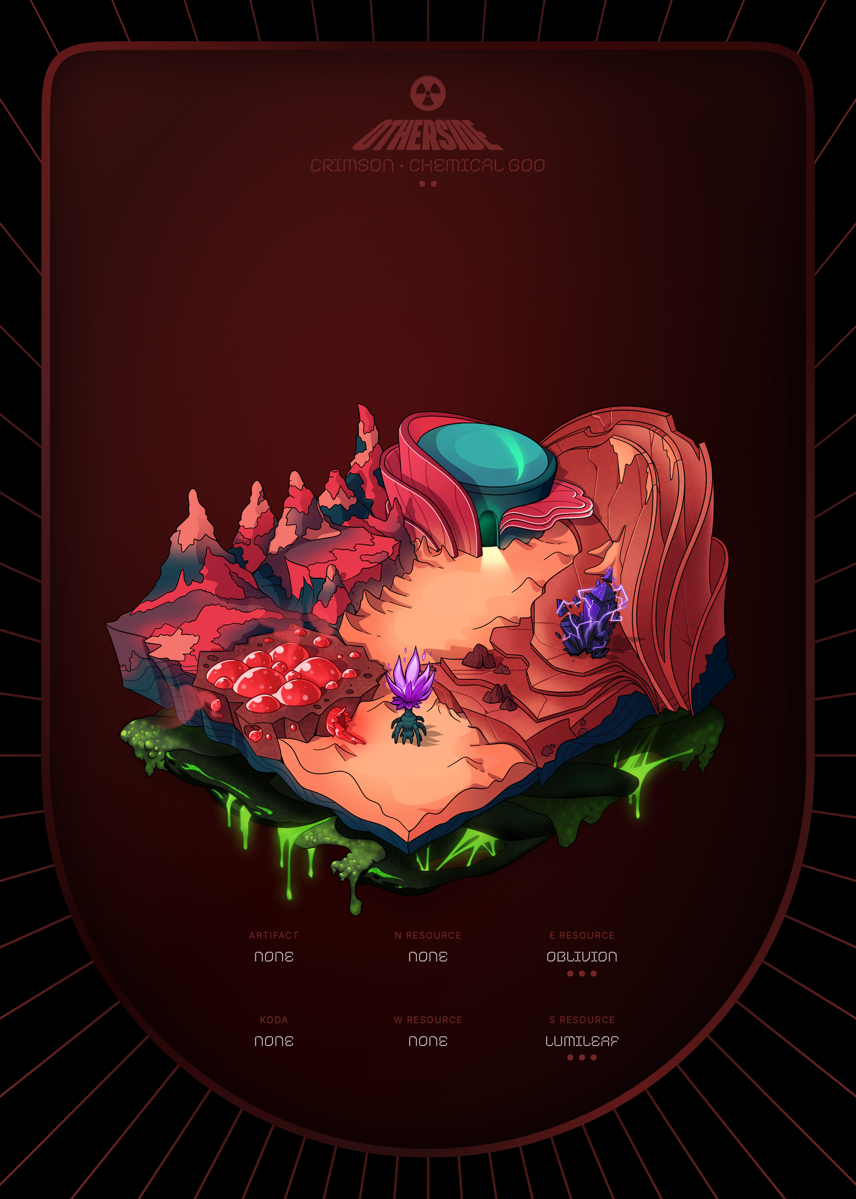 Otherdeed #11601 — Crimson