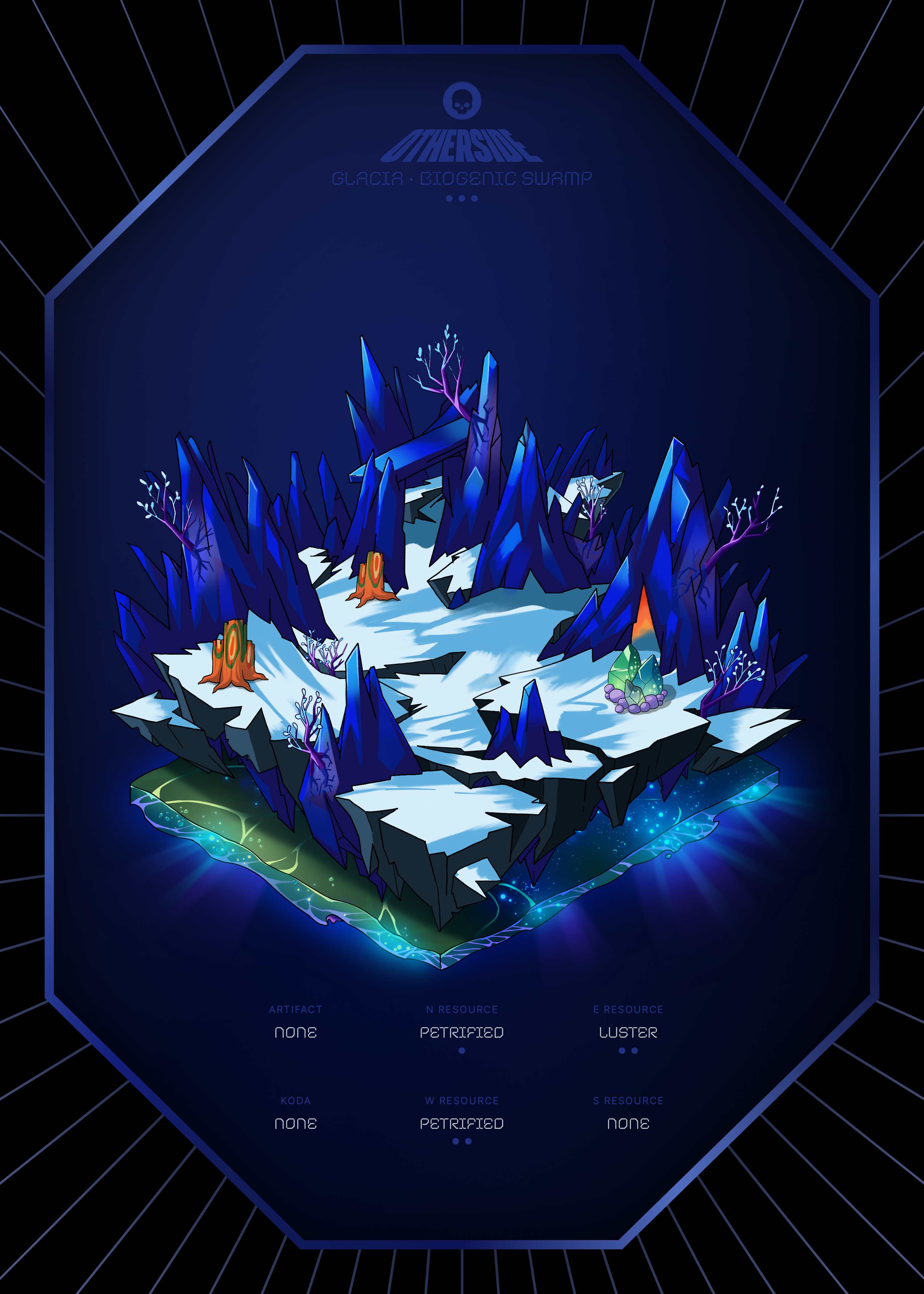Otherdeed #6546 — Glacia