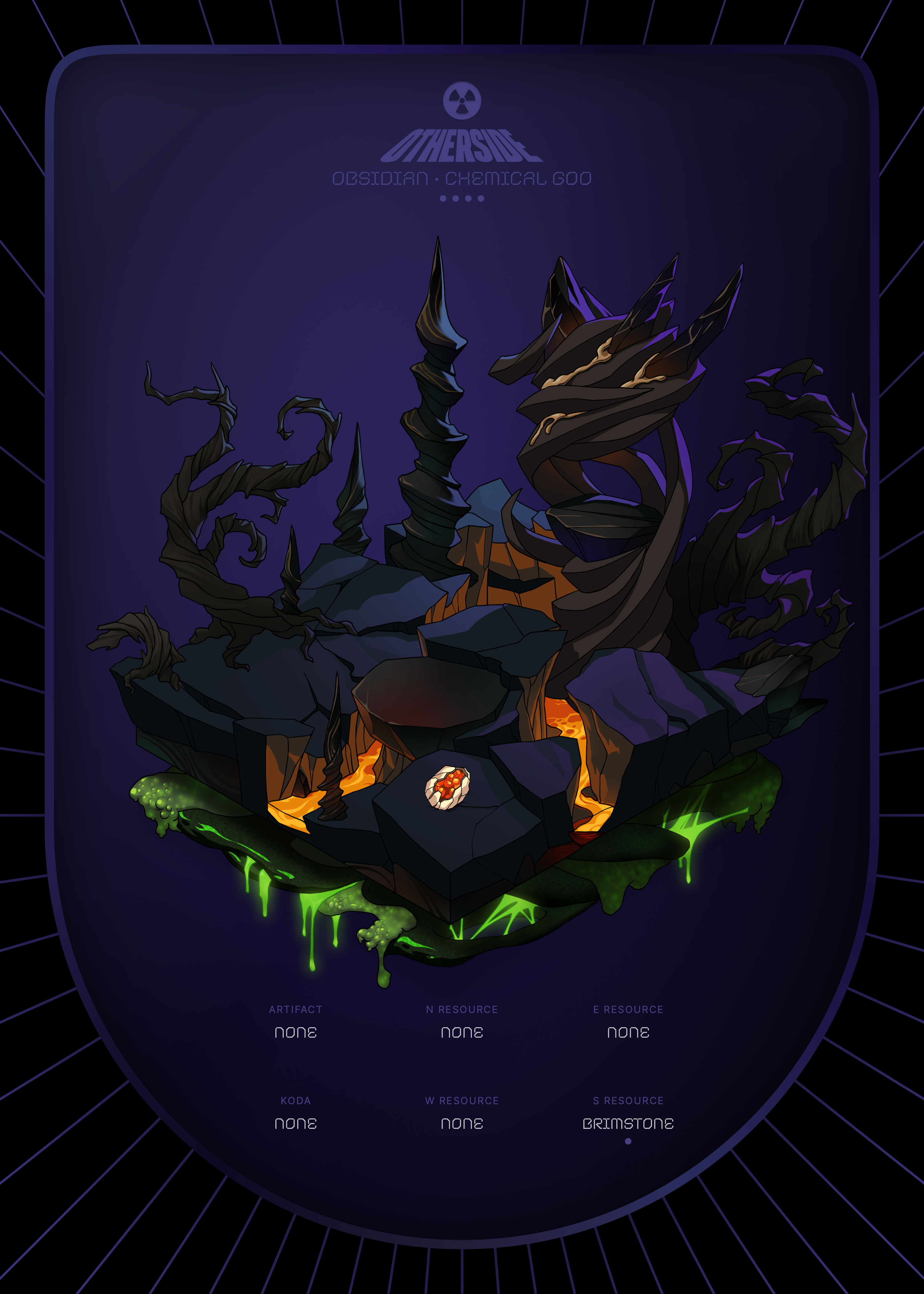 Otherdeed #15833 — Obsidian