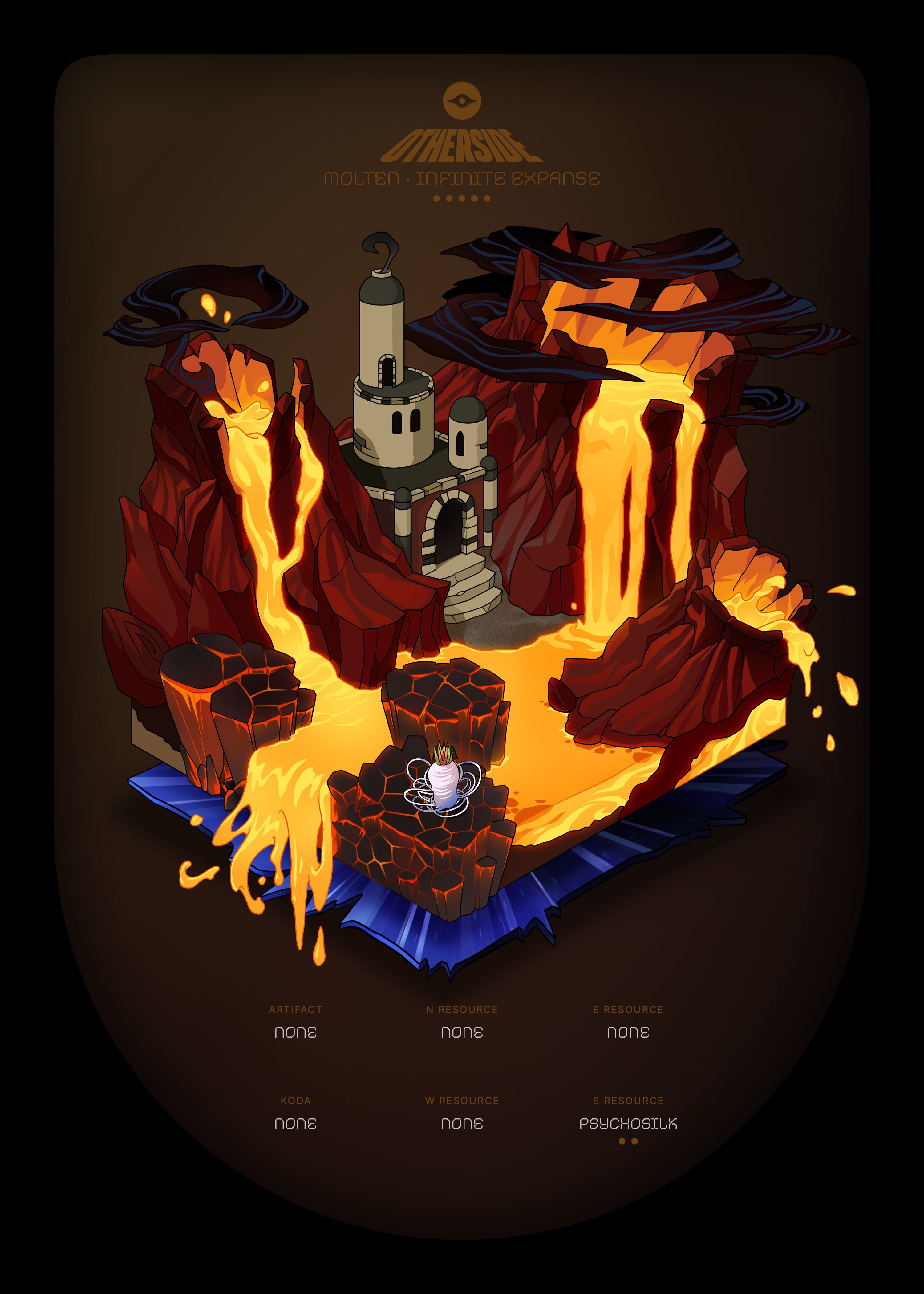 Otherdeed #59509 — Molten