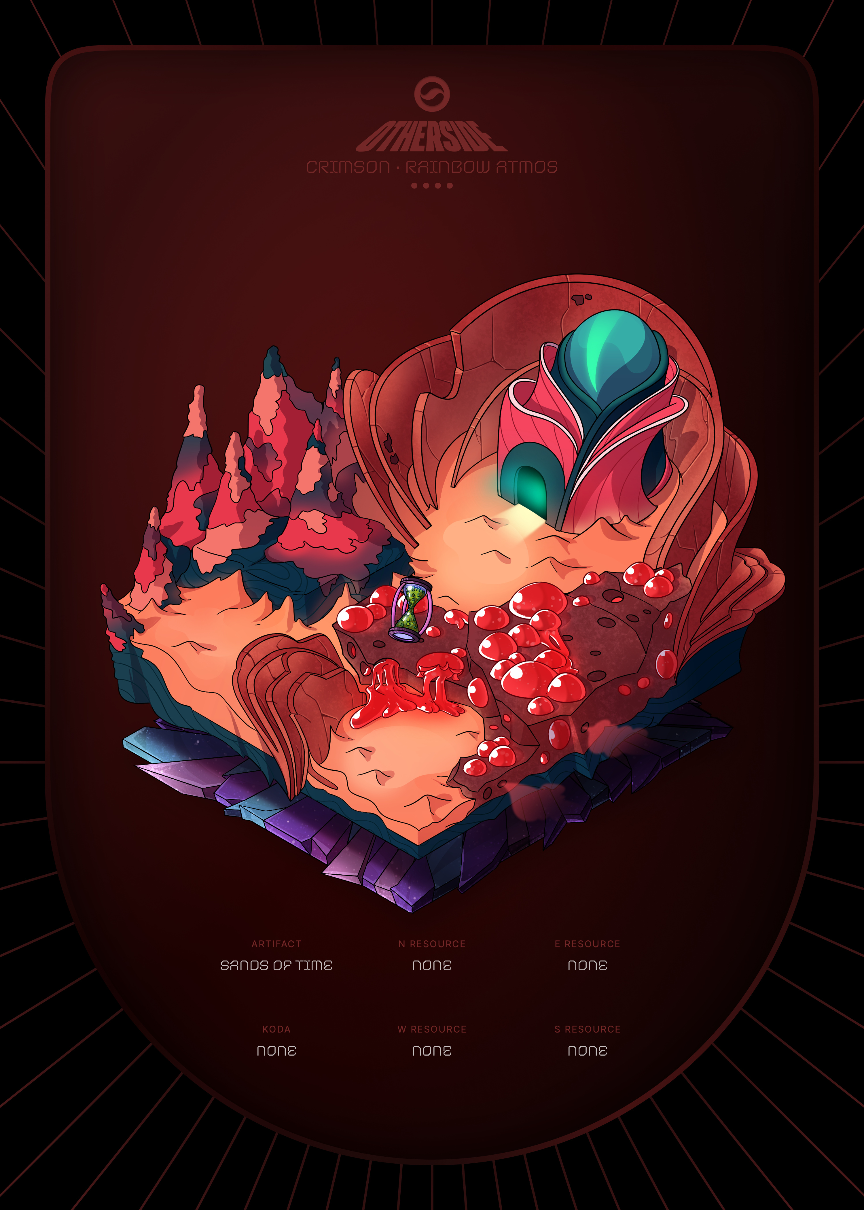 Otherdeed #69463 — Crimson