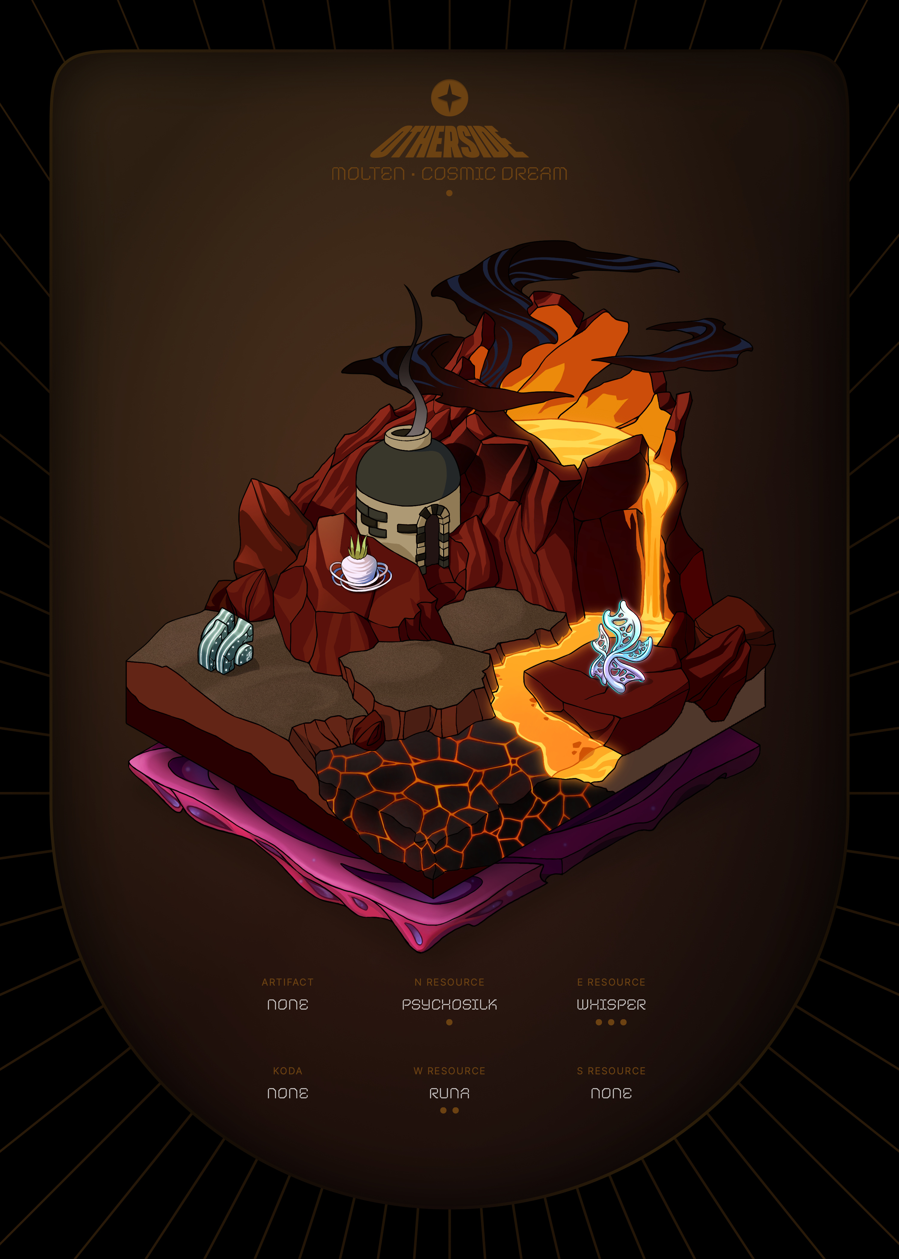 Otherdeed #35785 — Molten