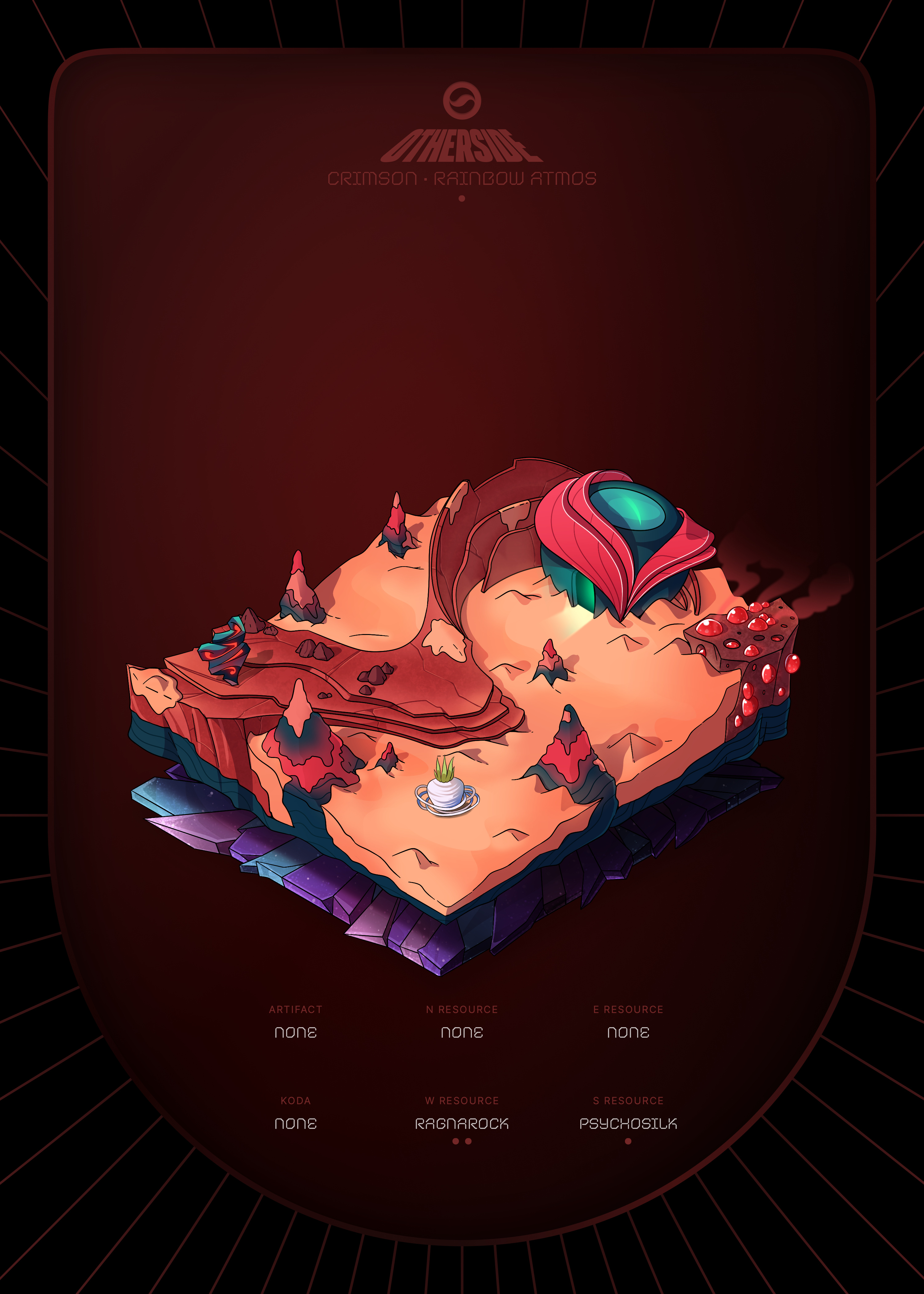 Otherdeed #73316 — Crimson