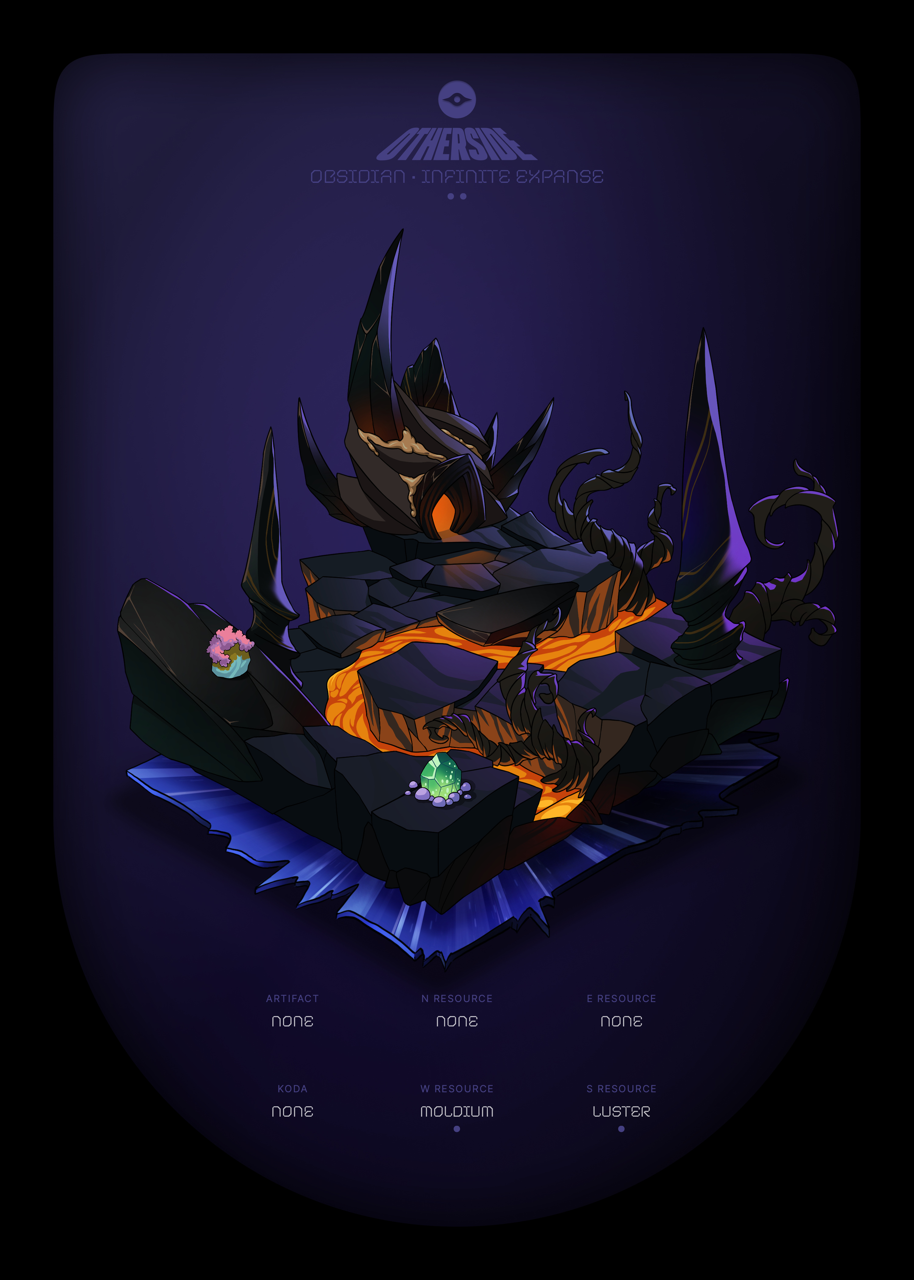 Otherdeed #59276 — Obsidian