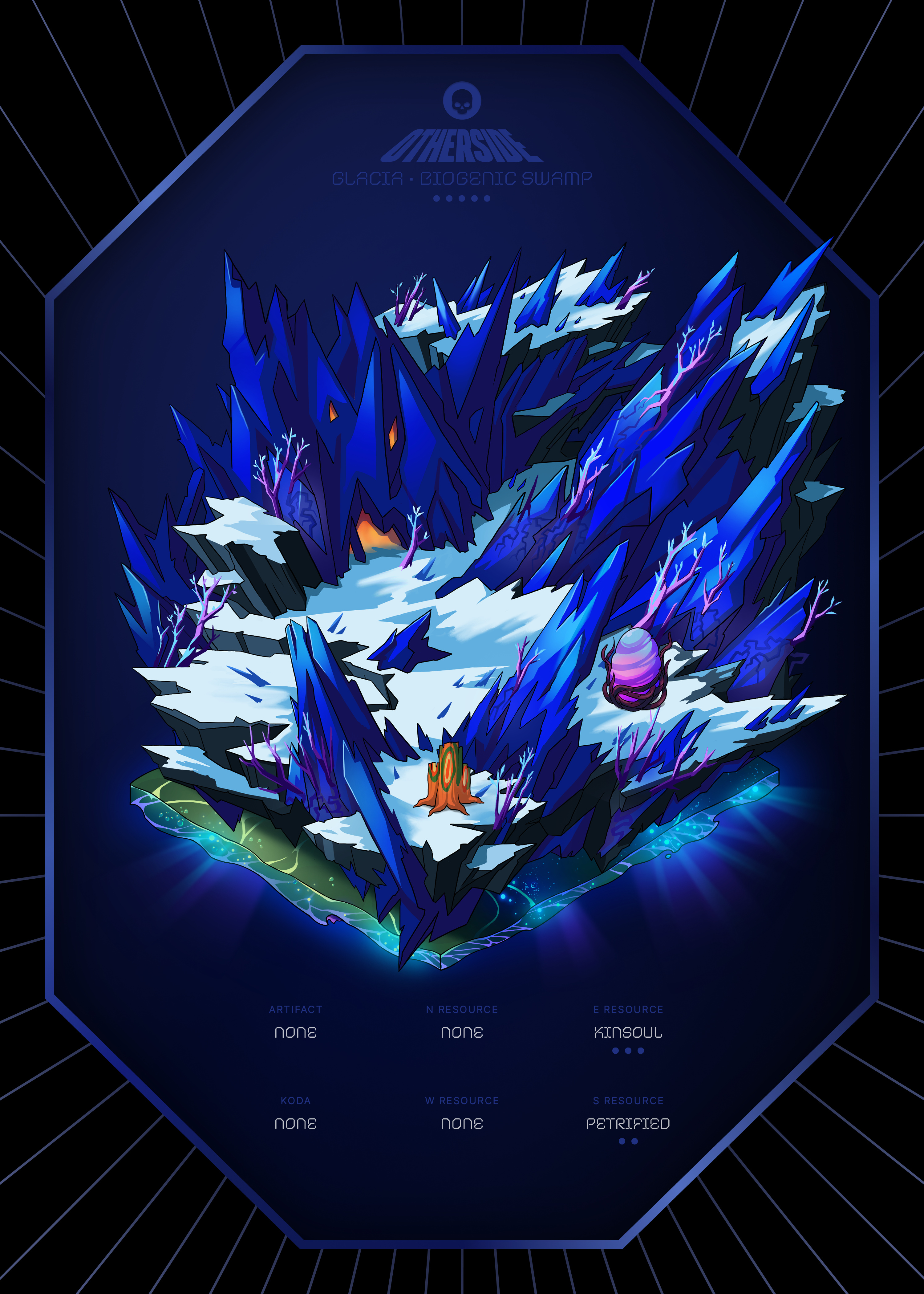 Otherdeed #5142 — Glacia