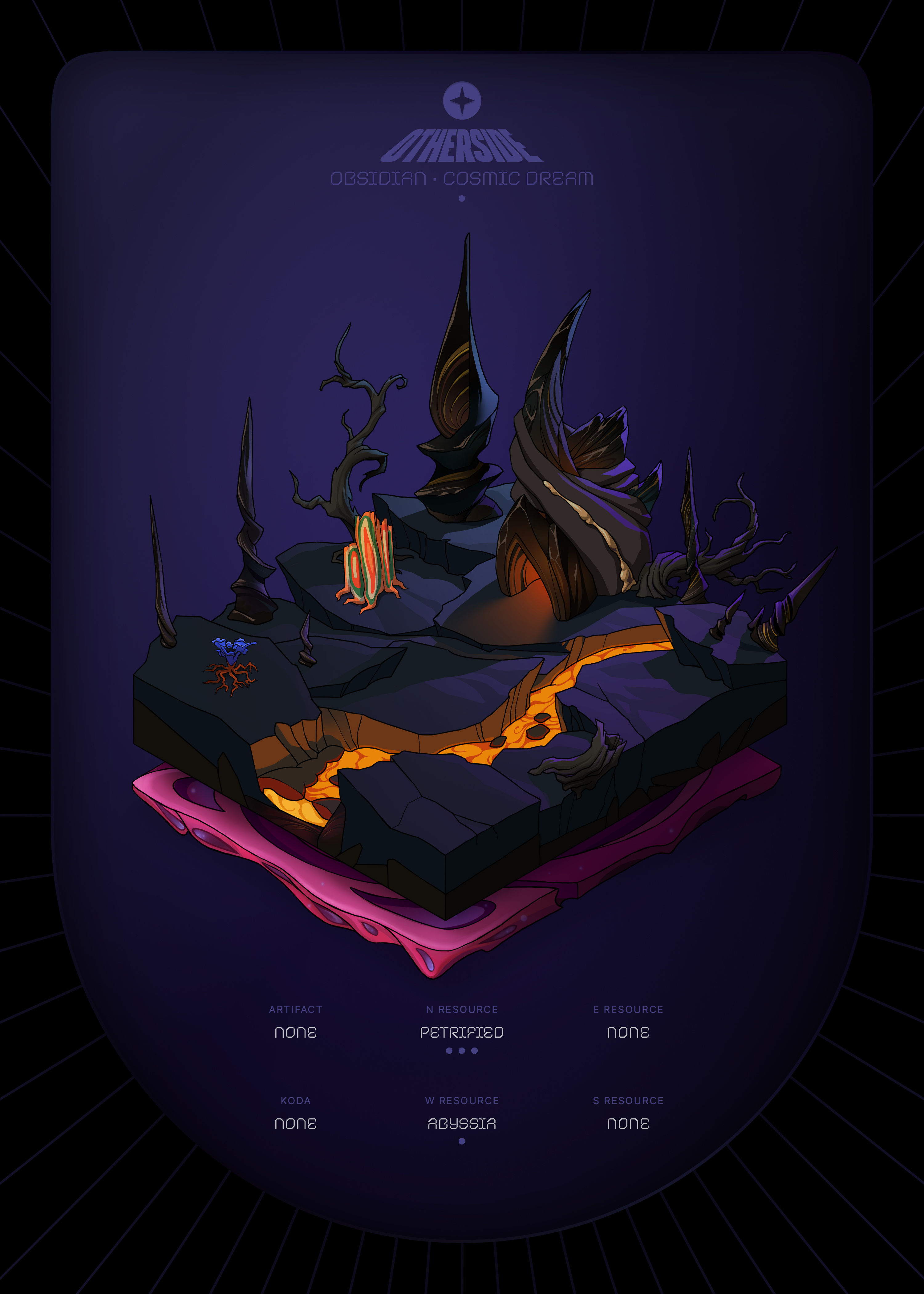 Otherdeed #91335 — Obsidian