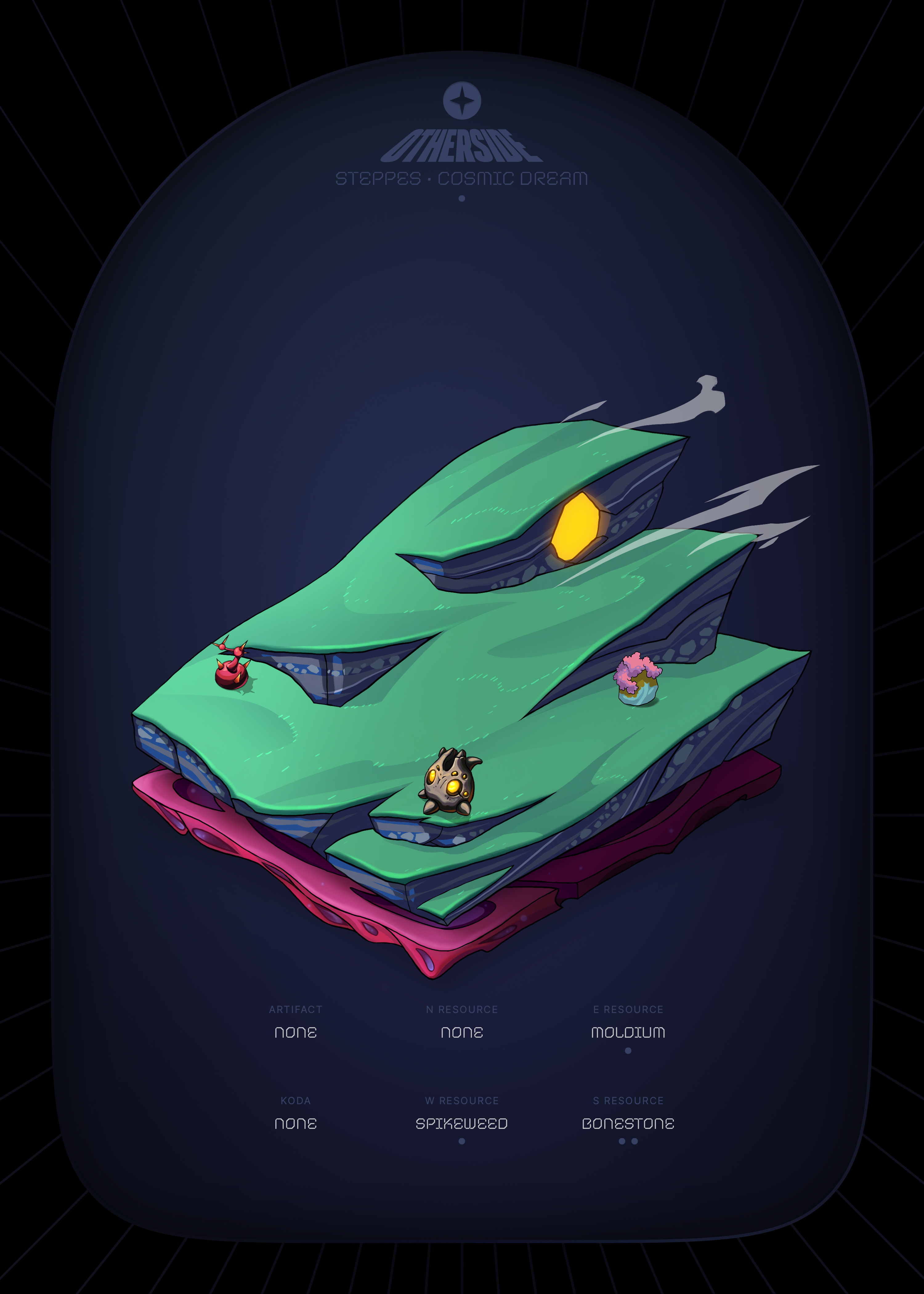 Otherdeed #92185 — Steppes