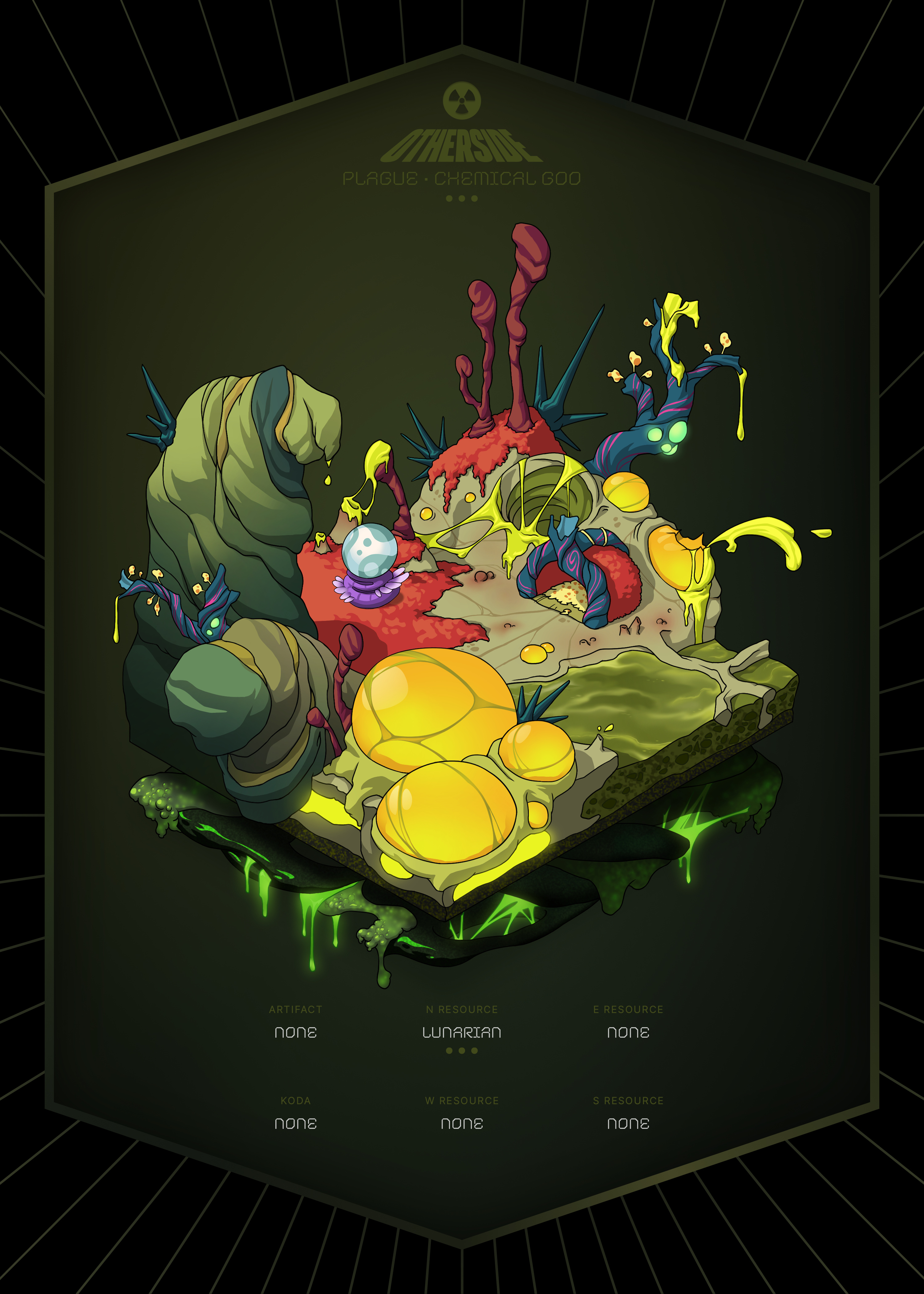 Otherdeed #10158 — Plague