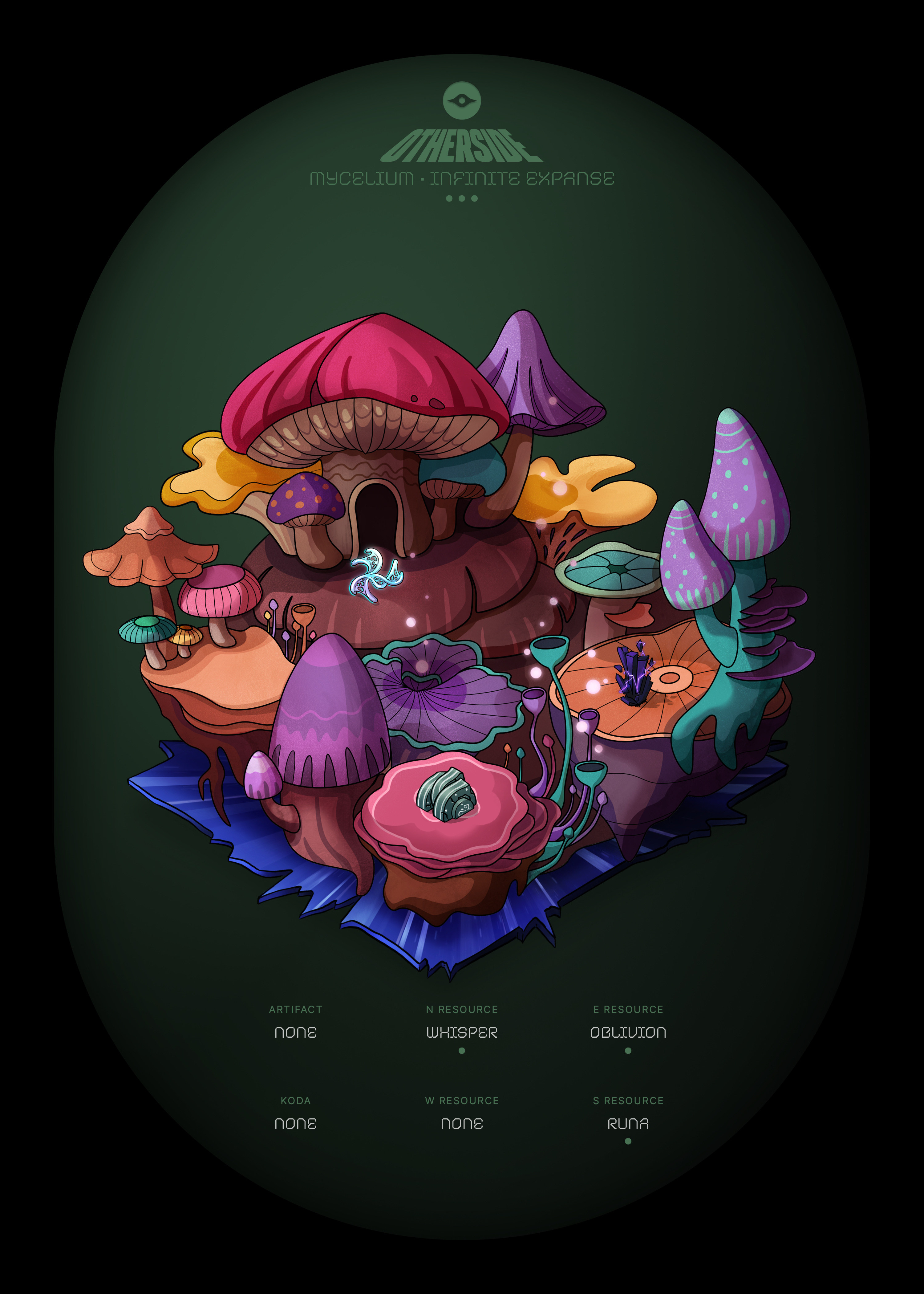 Otherdeed #46137 — Mycelium