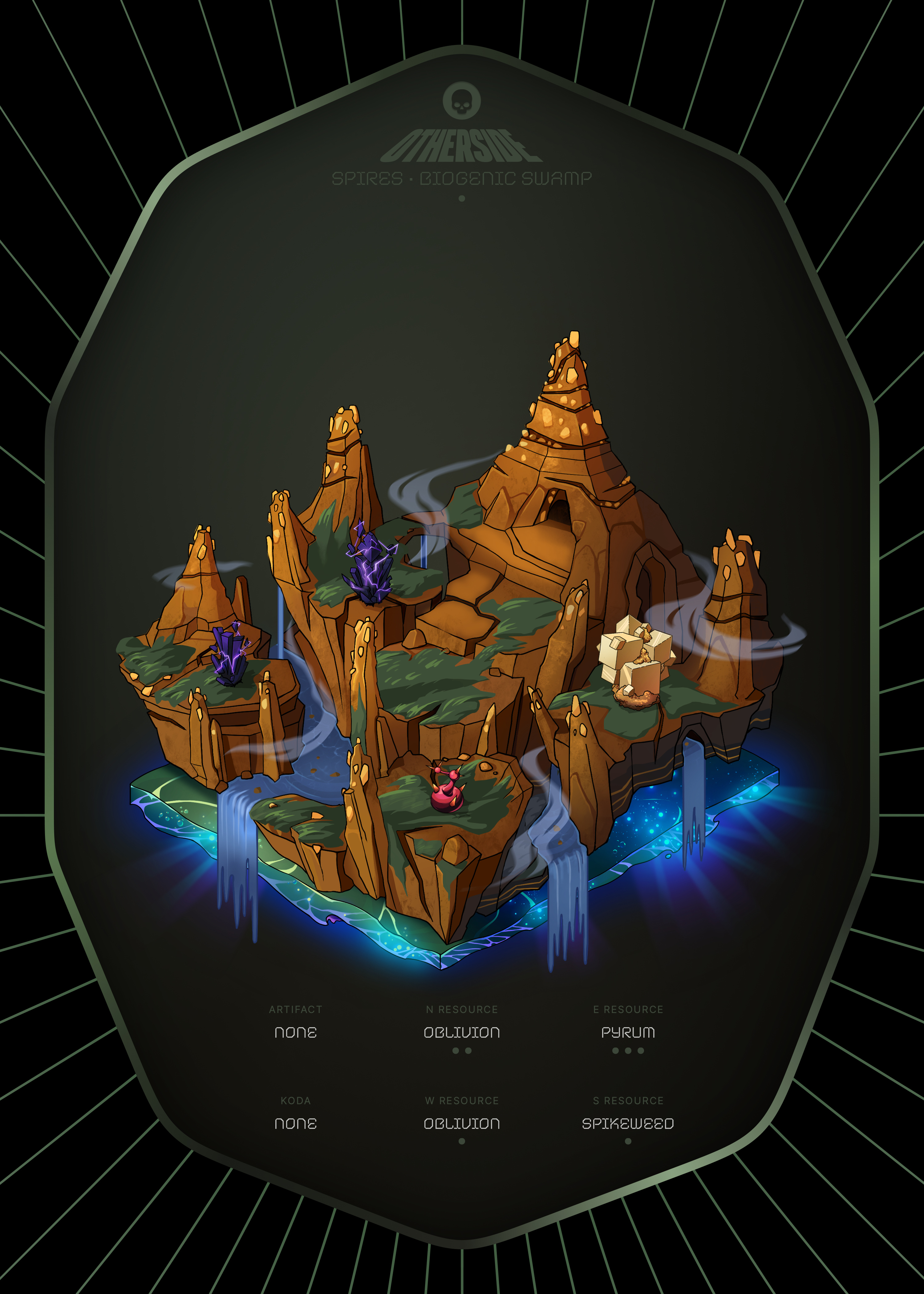 Otherdeed #6210 — Spires