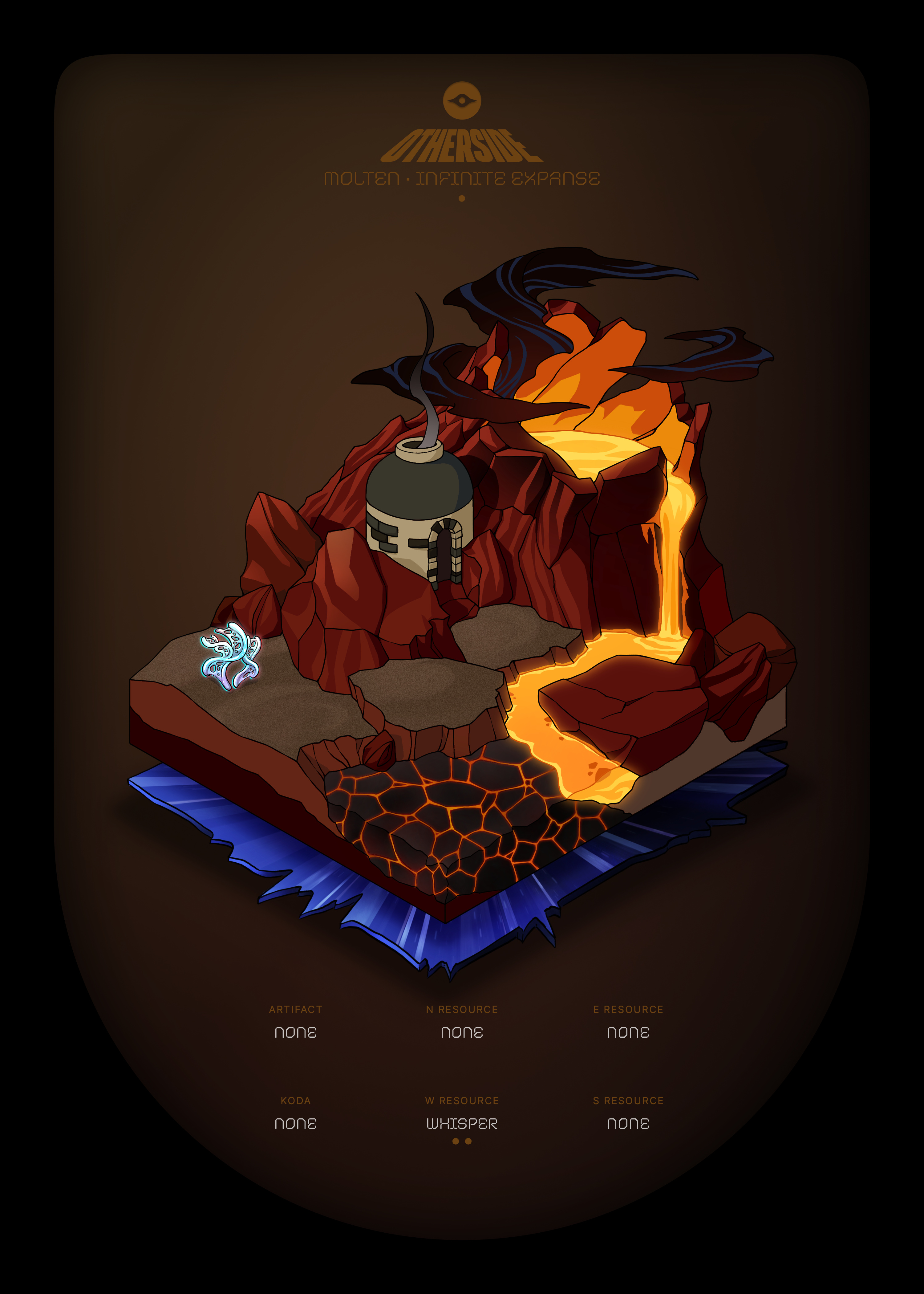 Otherdeed #40145 — Molten