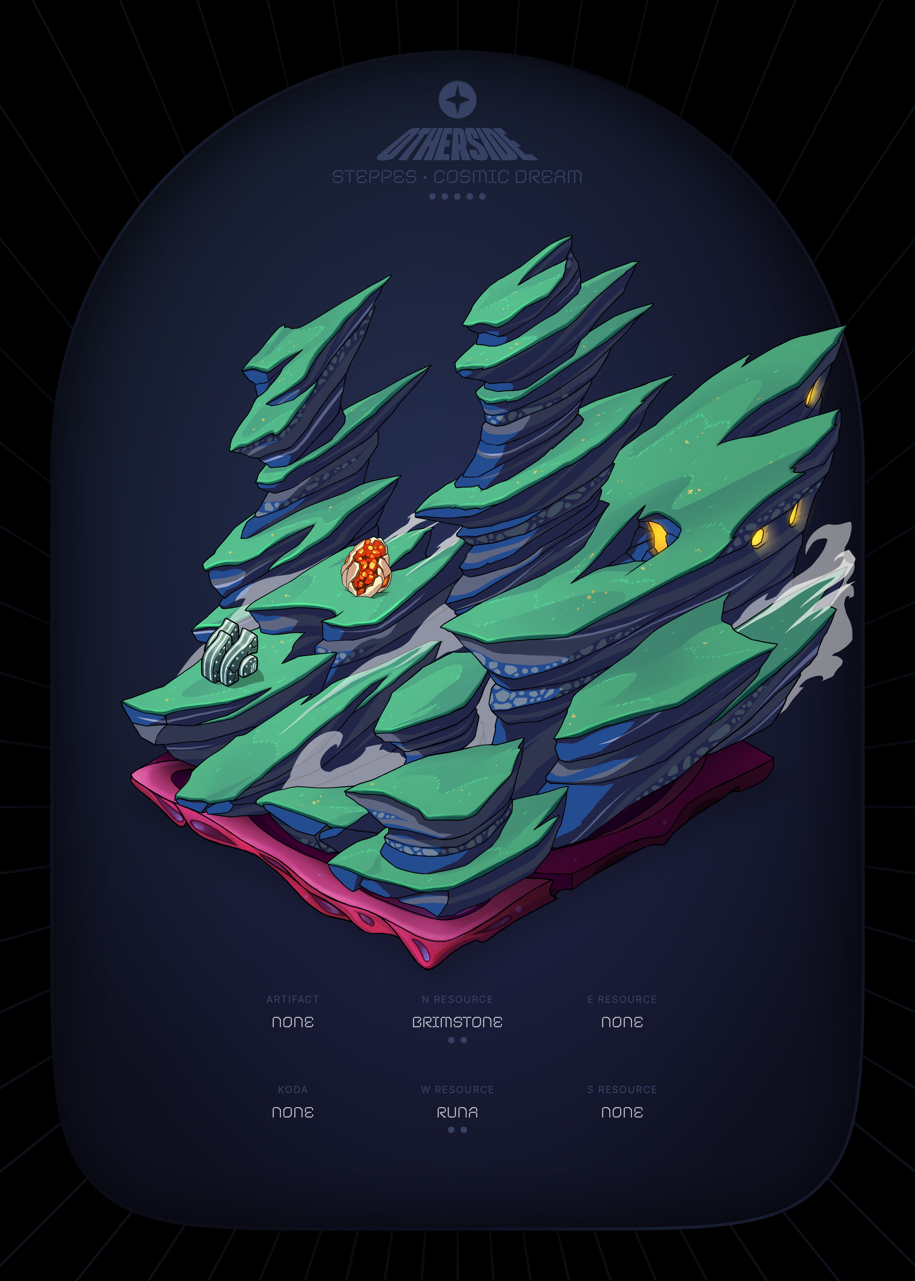 Otherdeed #37167 — Steppes