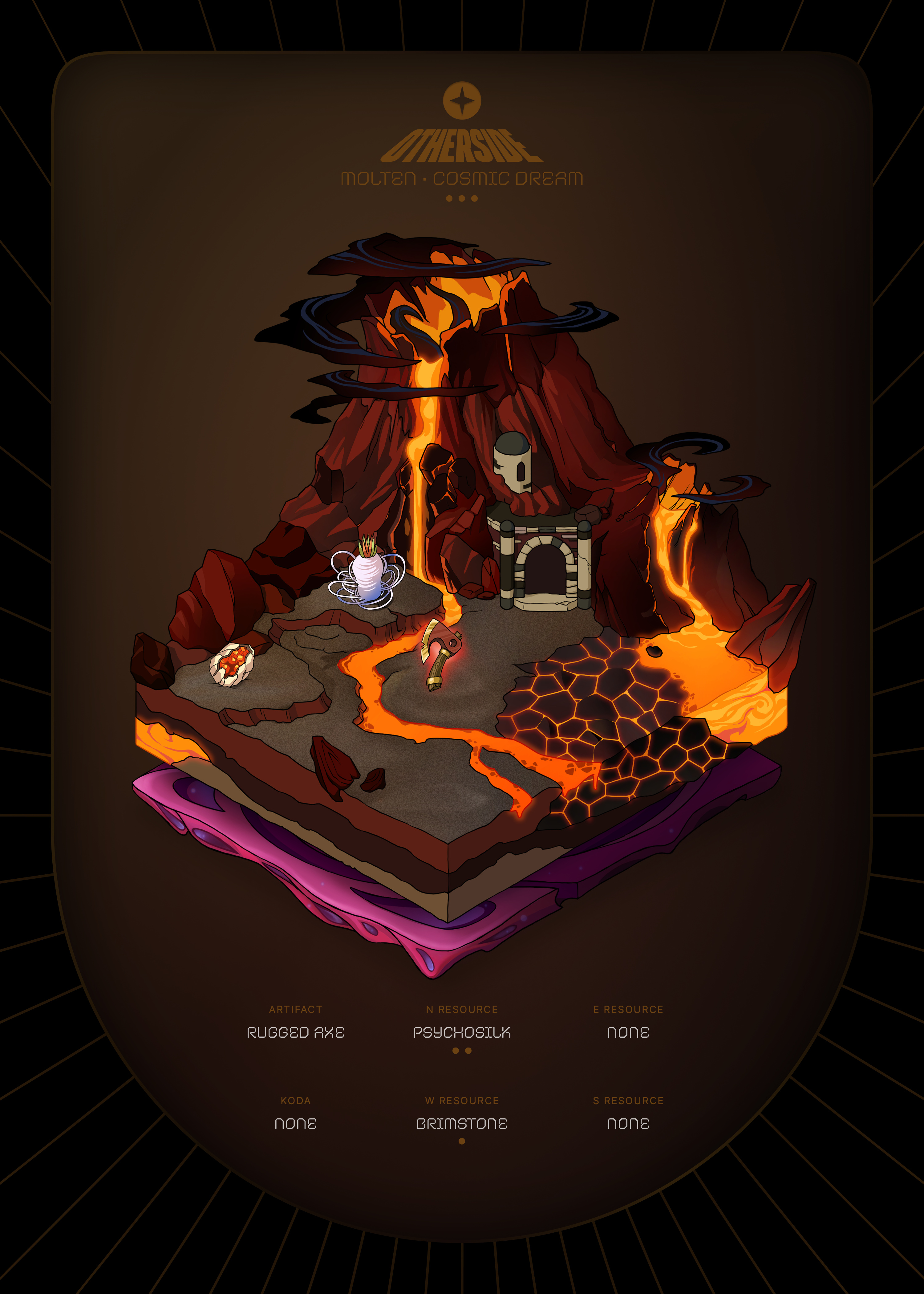 Otherdeed #90481 — Molten