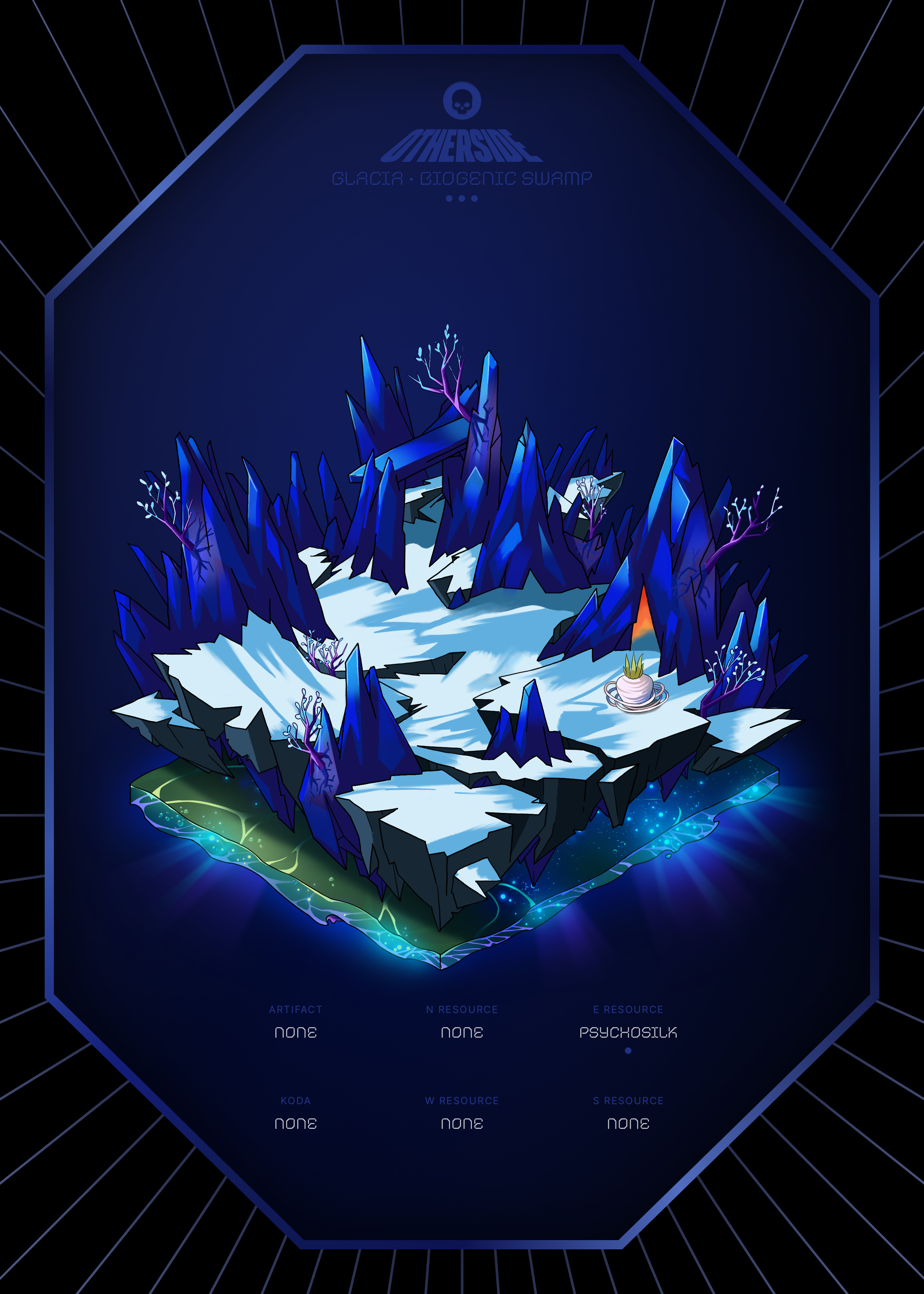 Otherdeed #8332 — Glacia