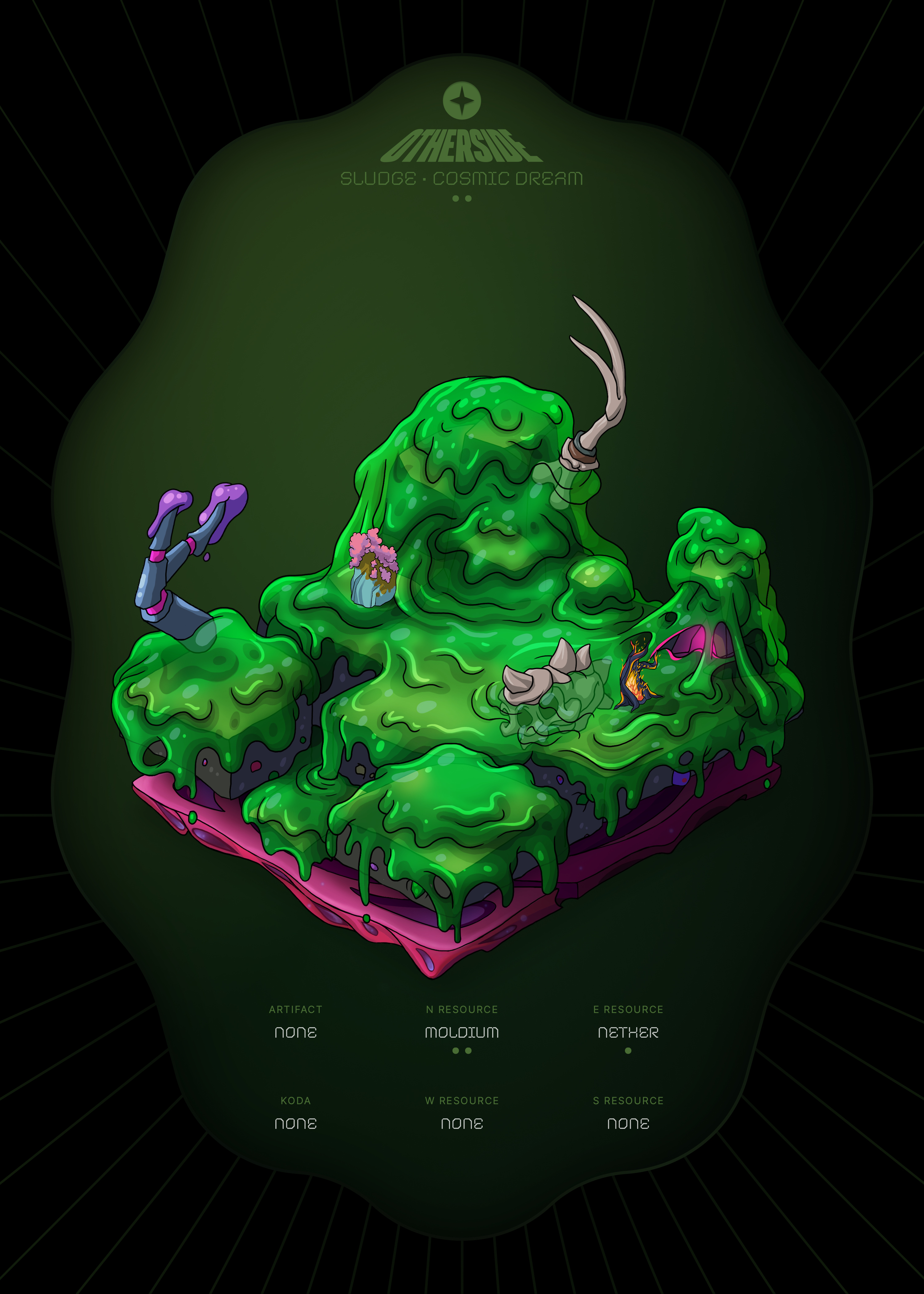 Otherdeed #33912 — Sludge
