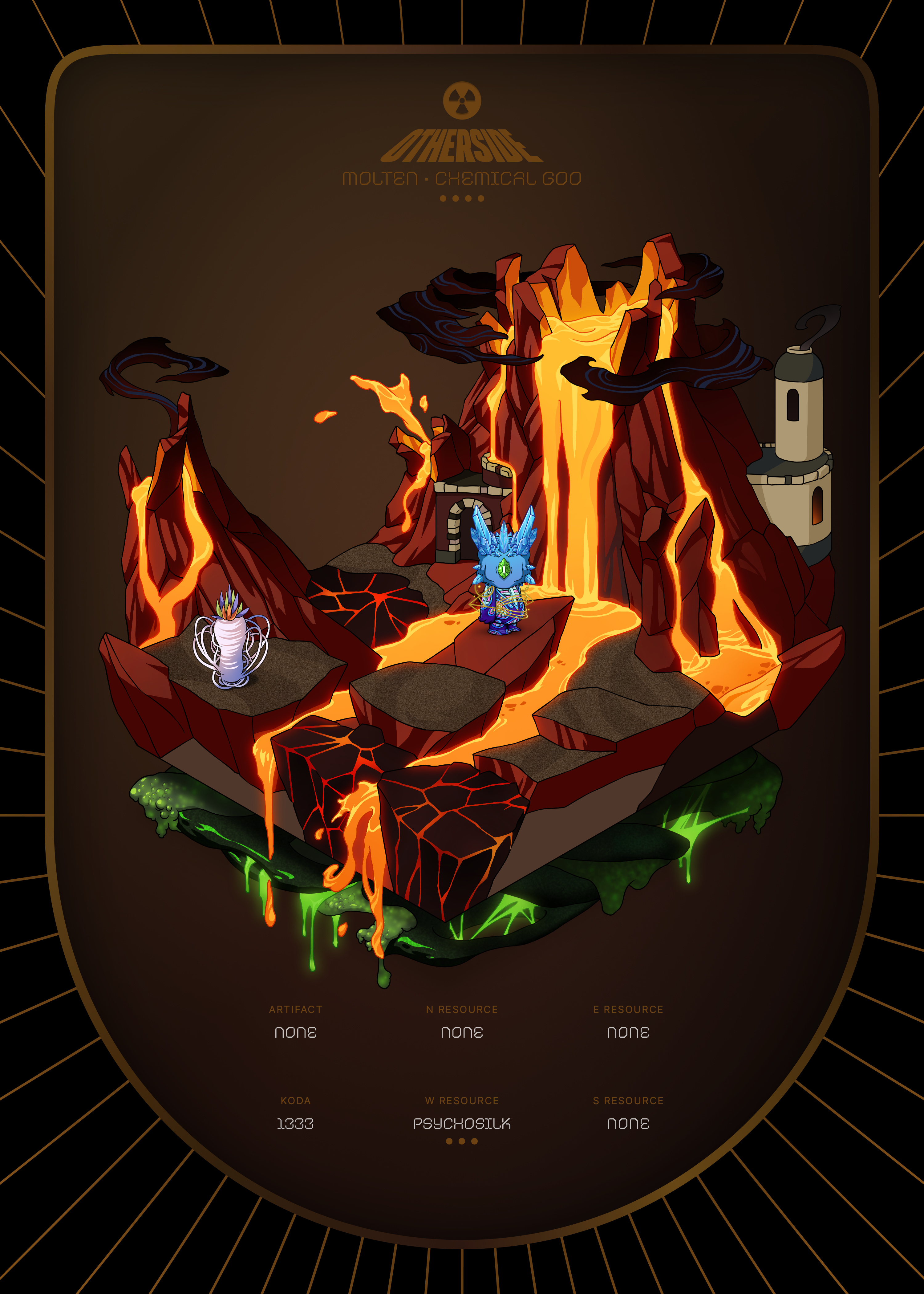 Otherdeed #20846 — Molten