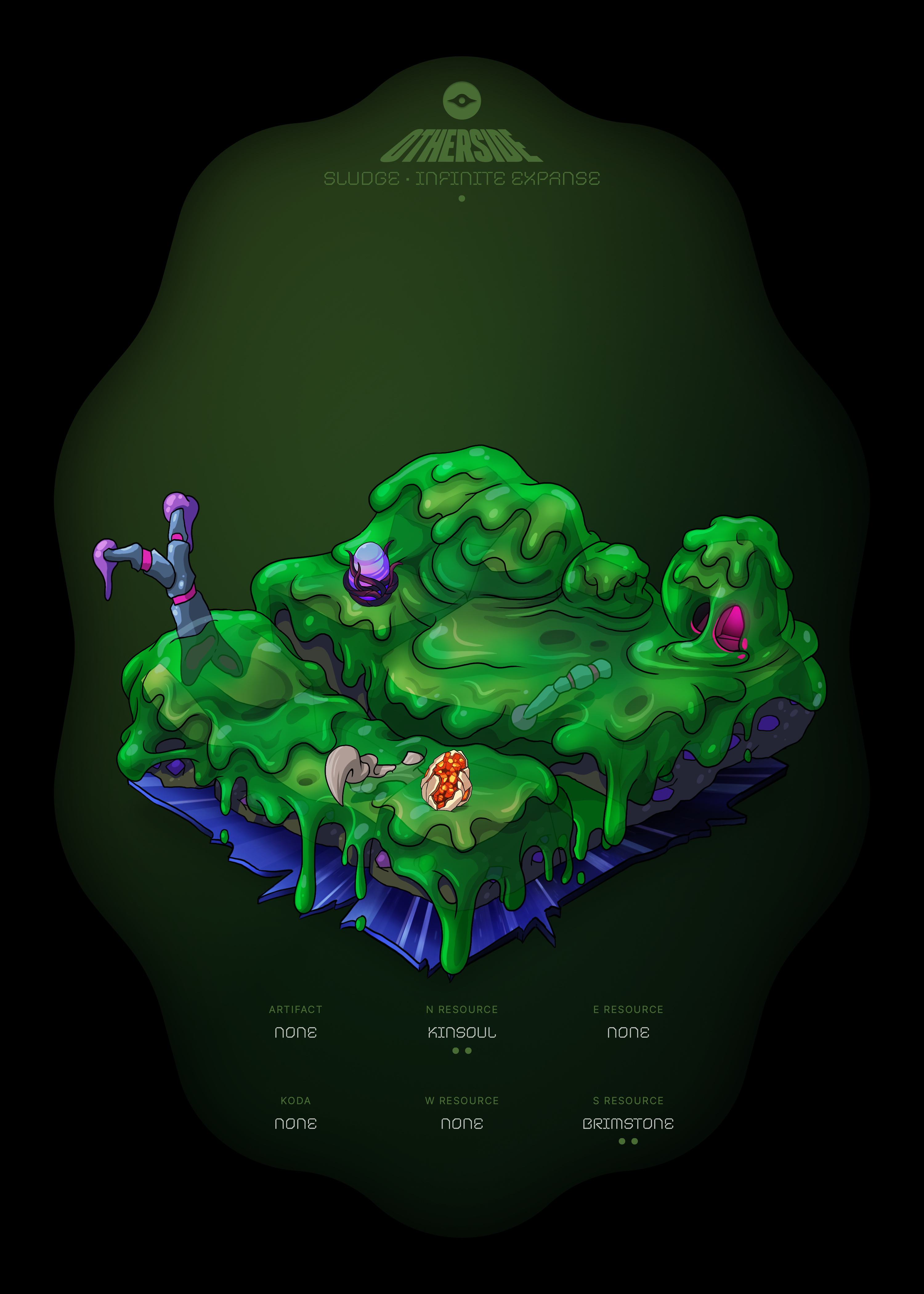 Otherdeed #59606 — Sludge