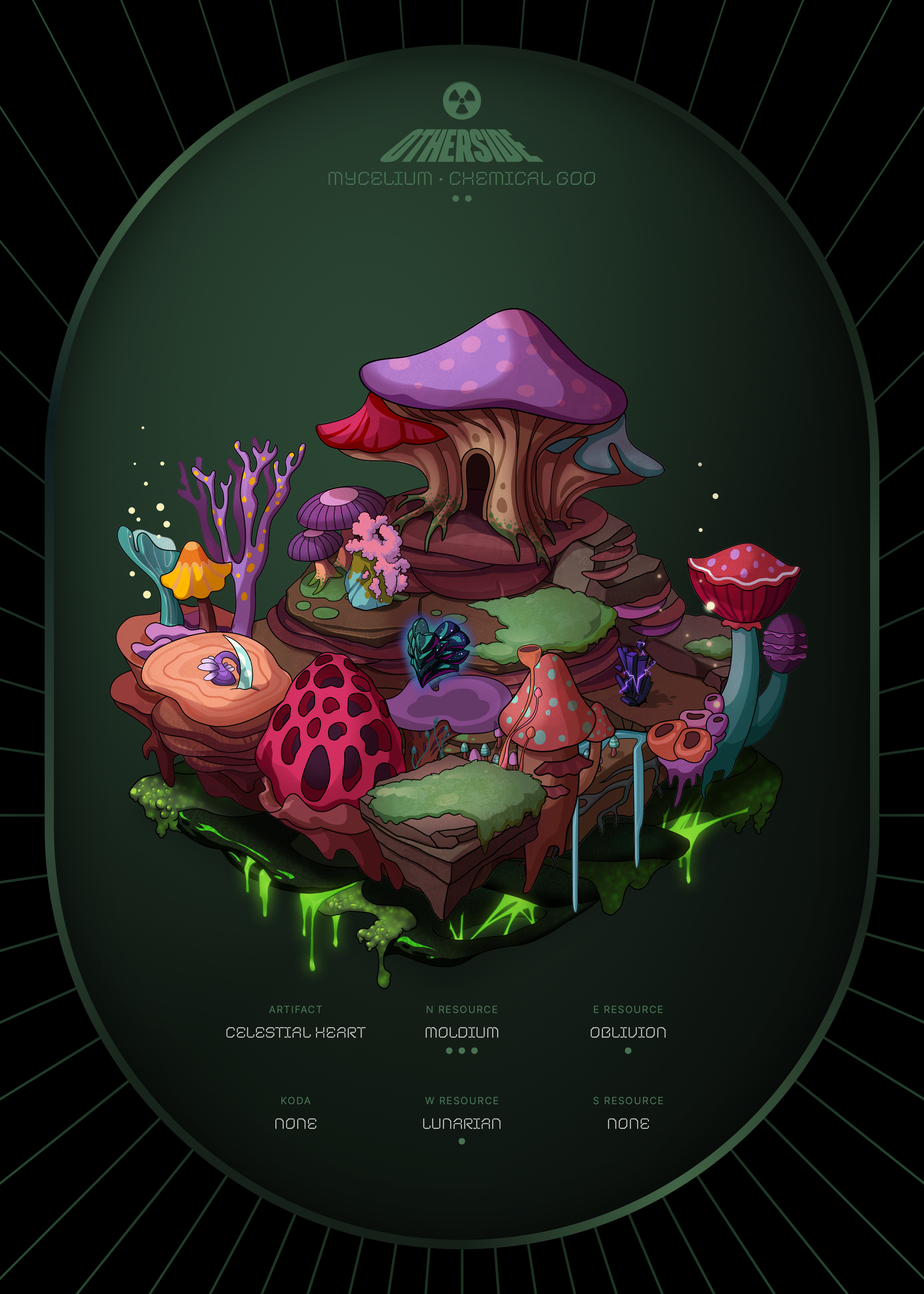 Otherdeed #22207 — Mycelium
