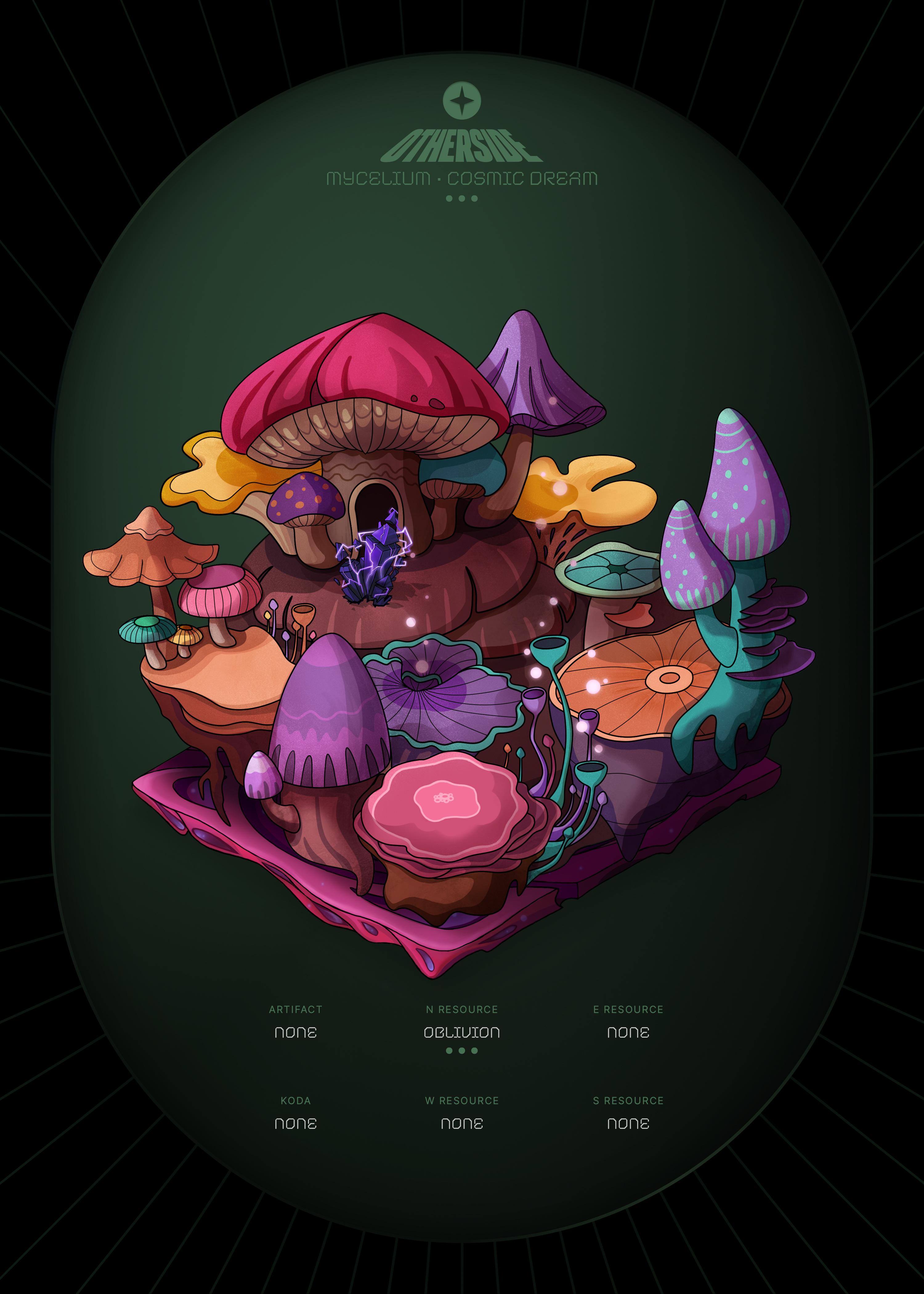 Otherdeed #38969 — Mycelium