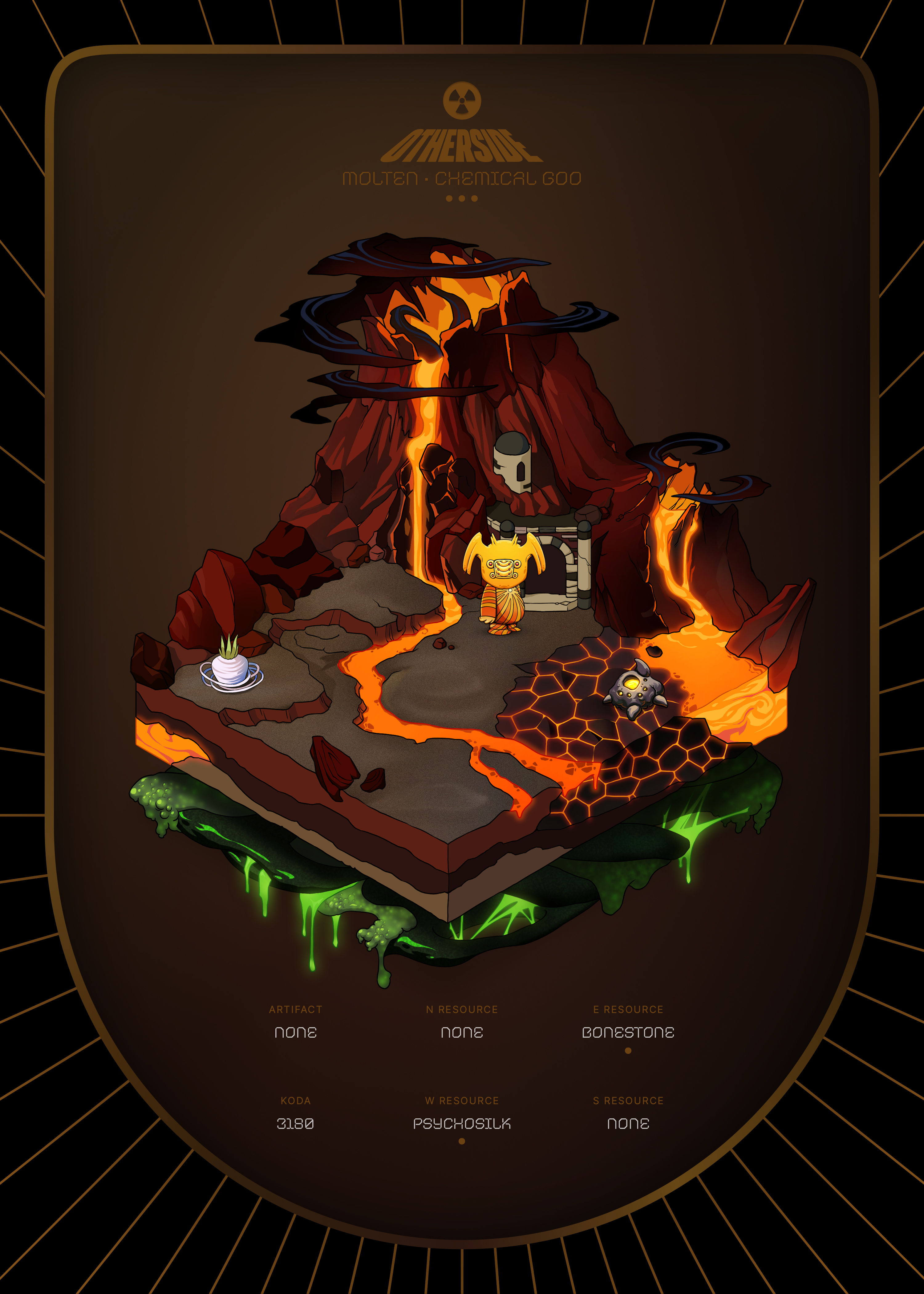 Otherdeed #28521 — Molten