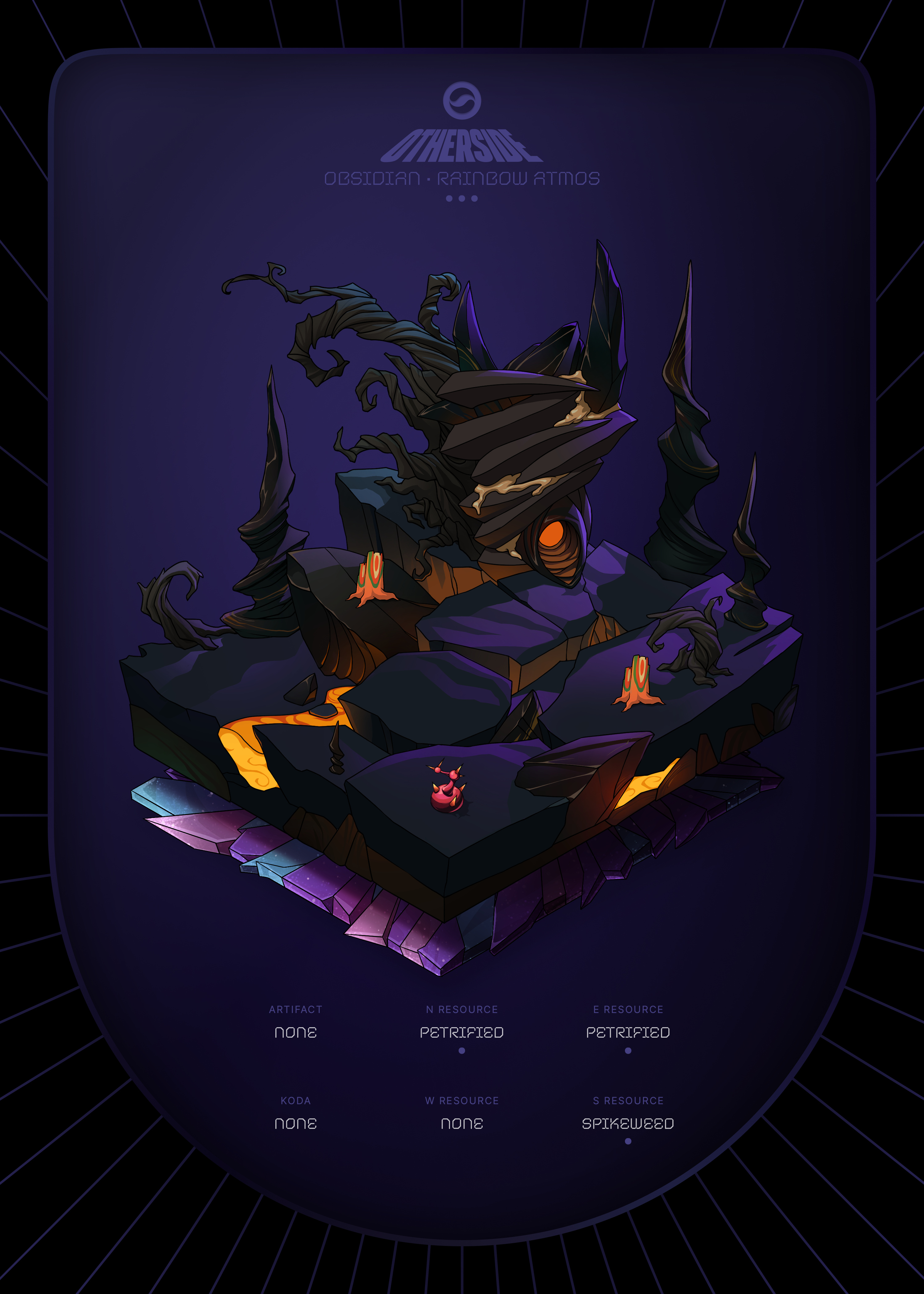 Otherdeed #69141 — Obsidian