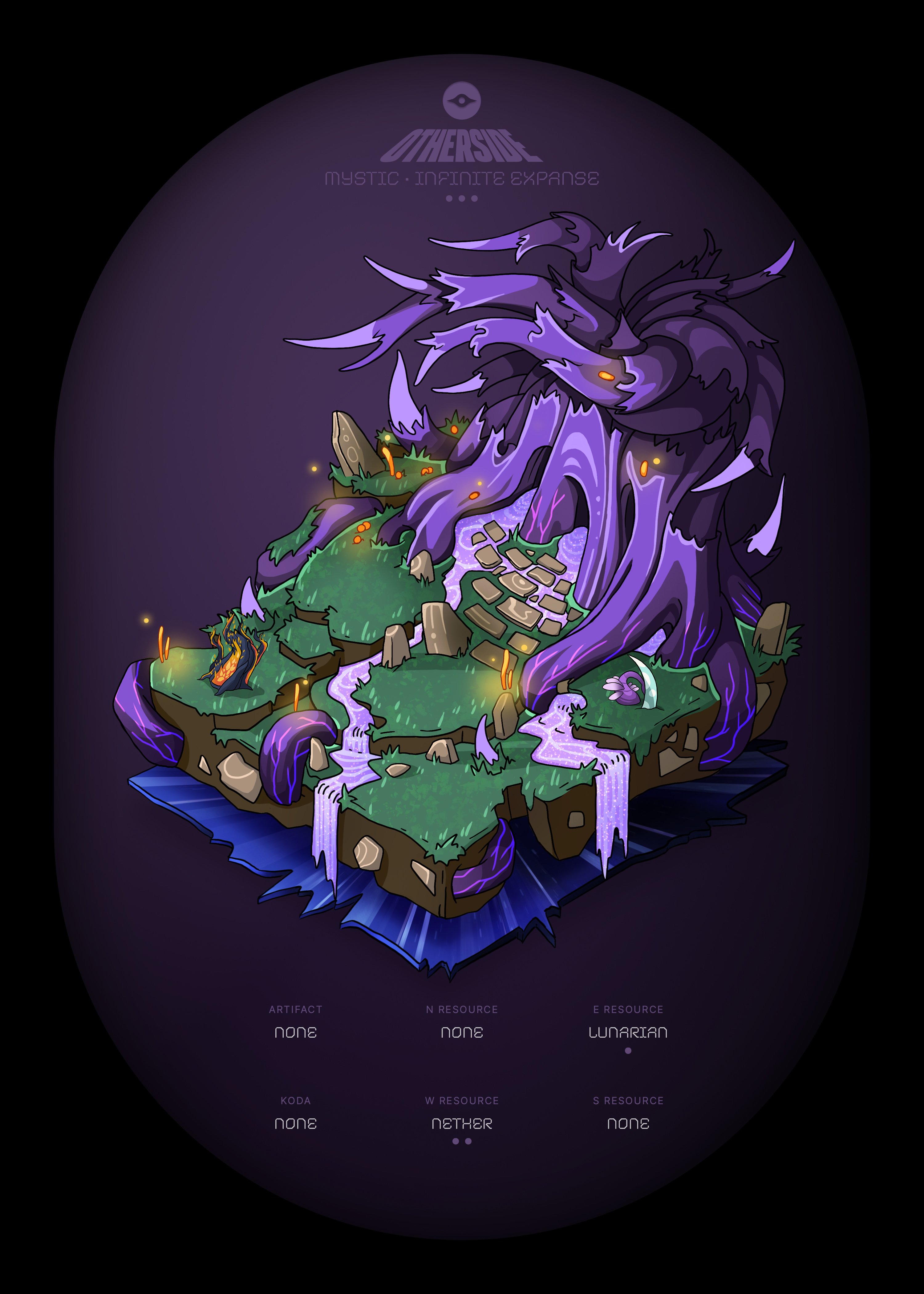 Otherdeed #40350 — Mystic