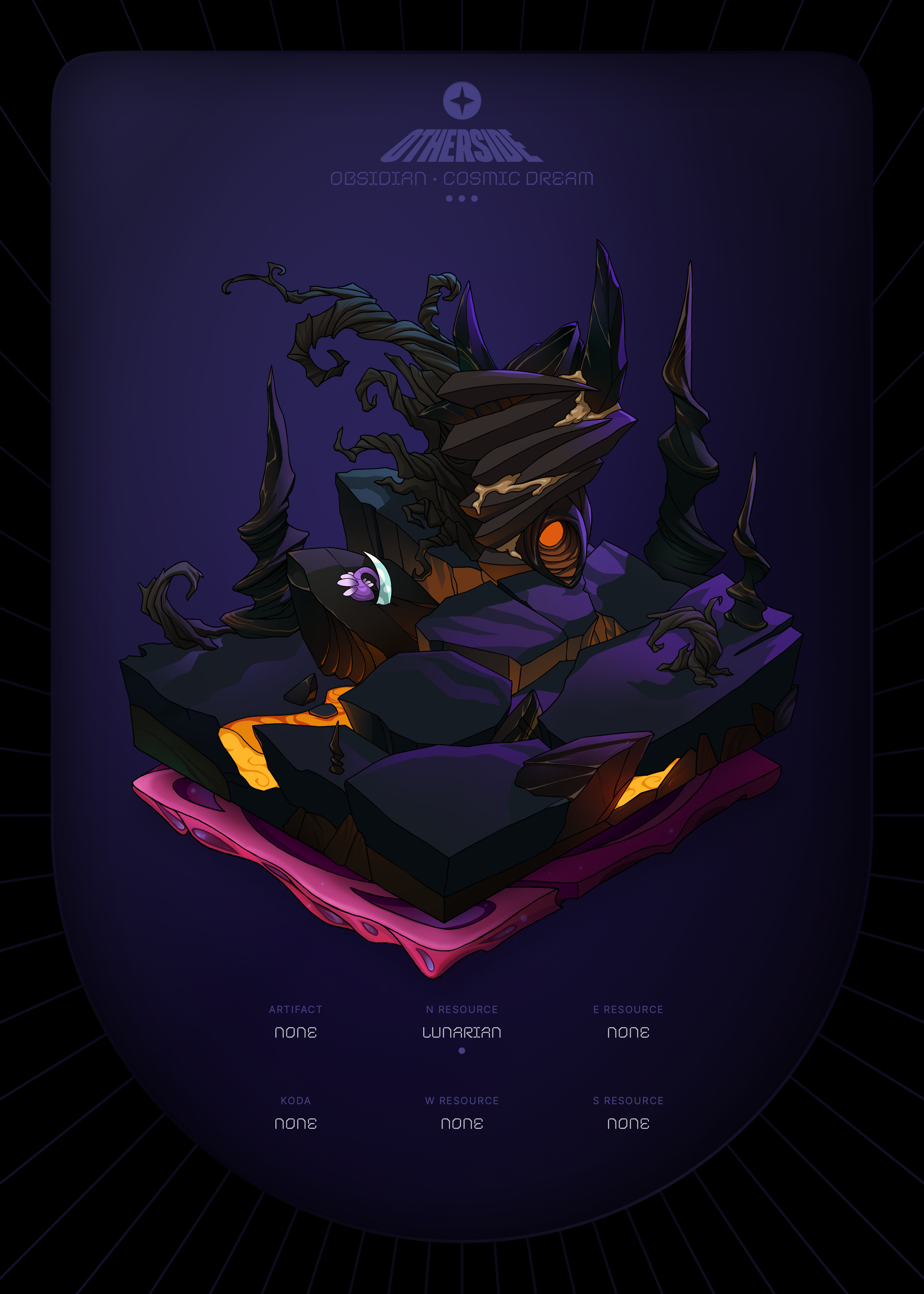 Otherdeed #36305 — Obsidian