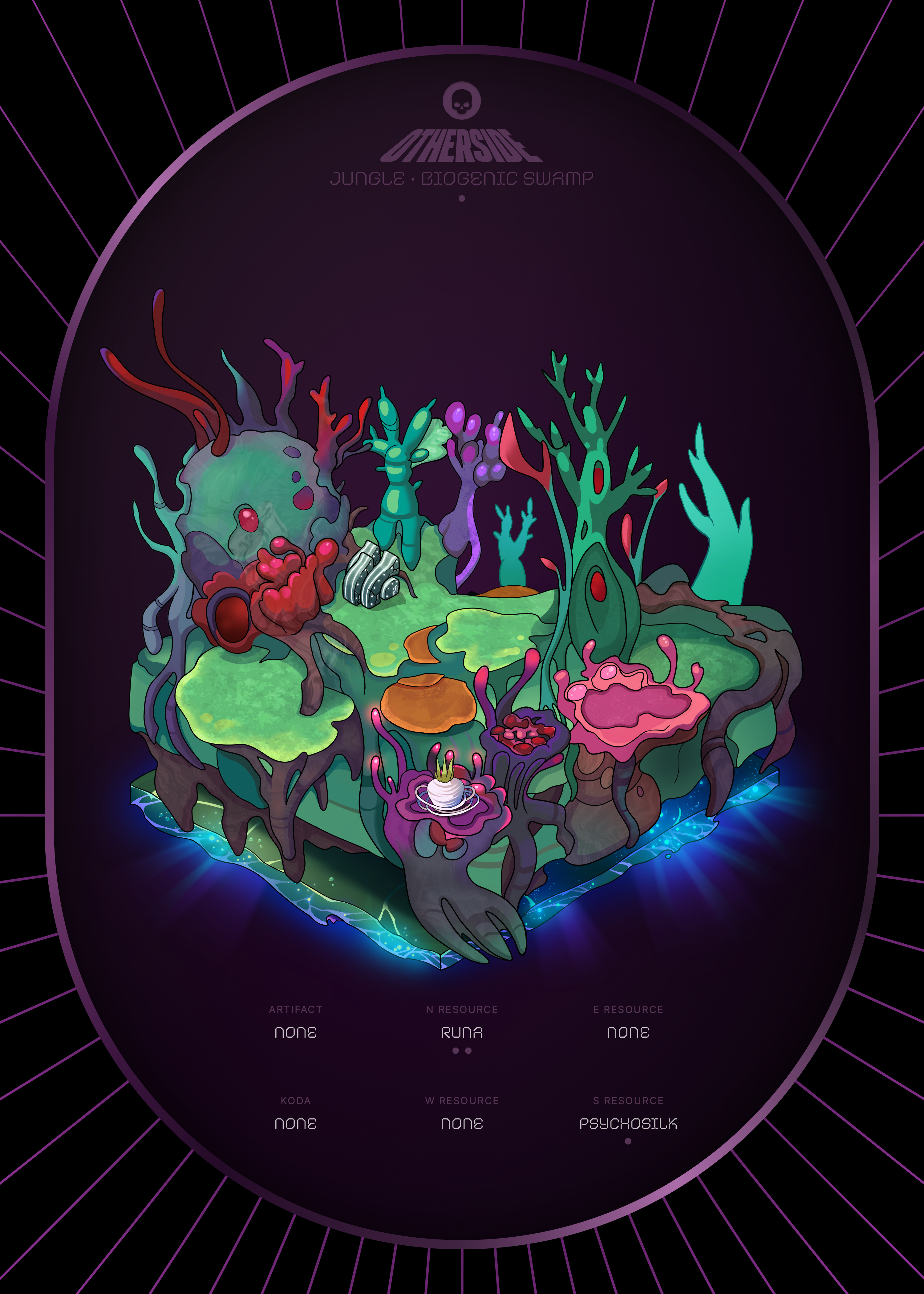 Otherdeed #1451 — Jungle