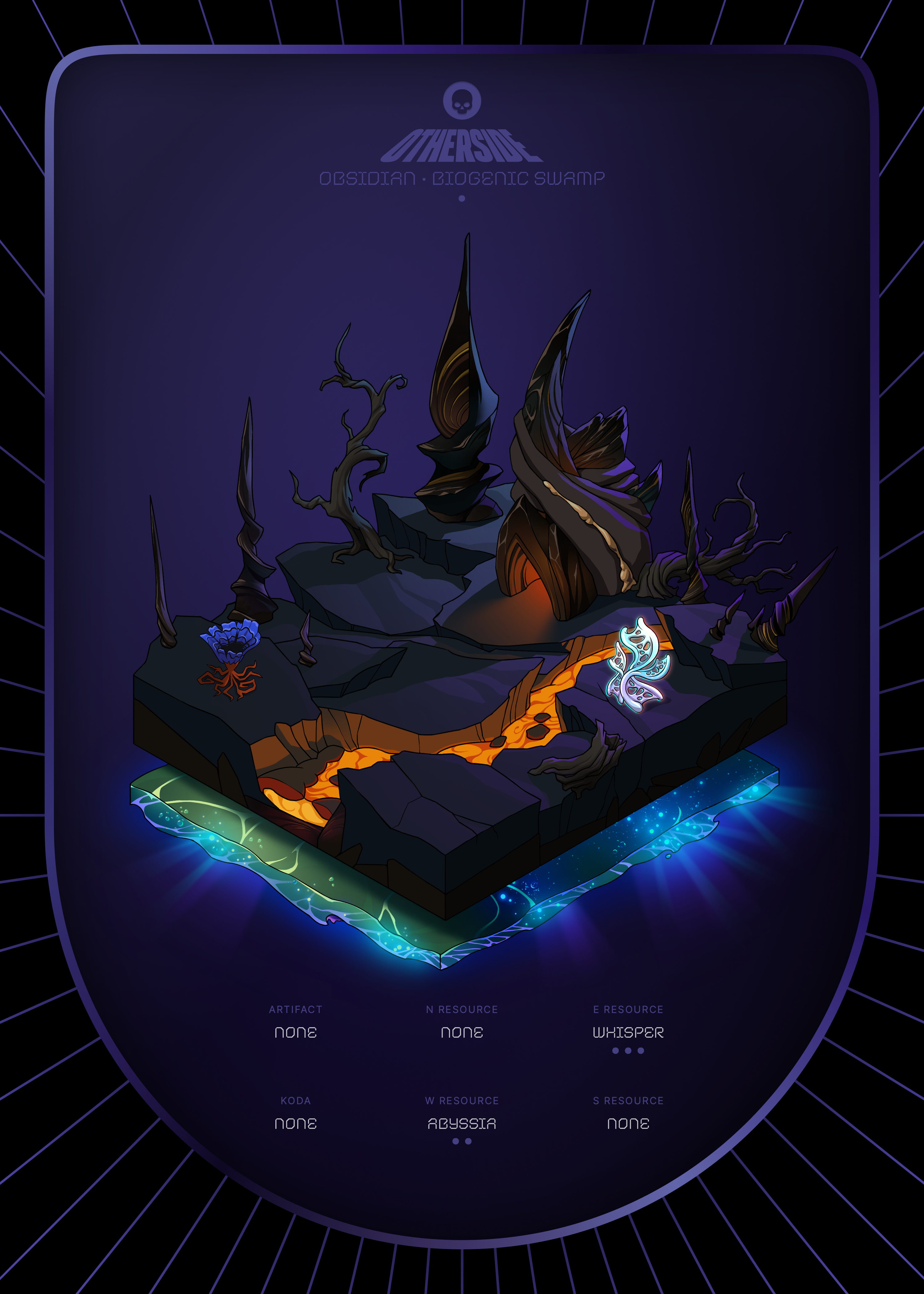 Otherdeed #8984 — Obsidian