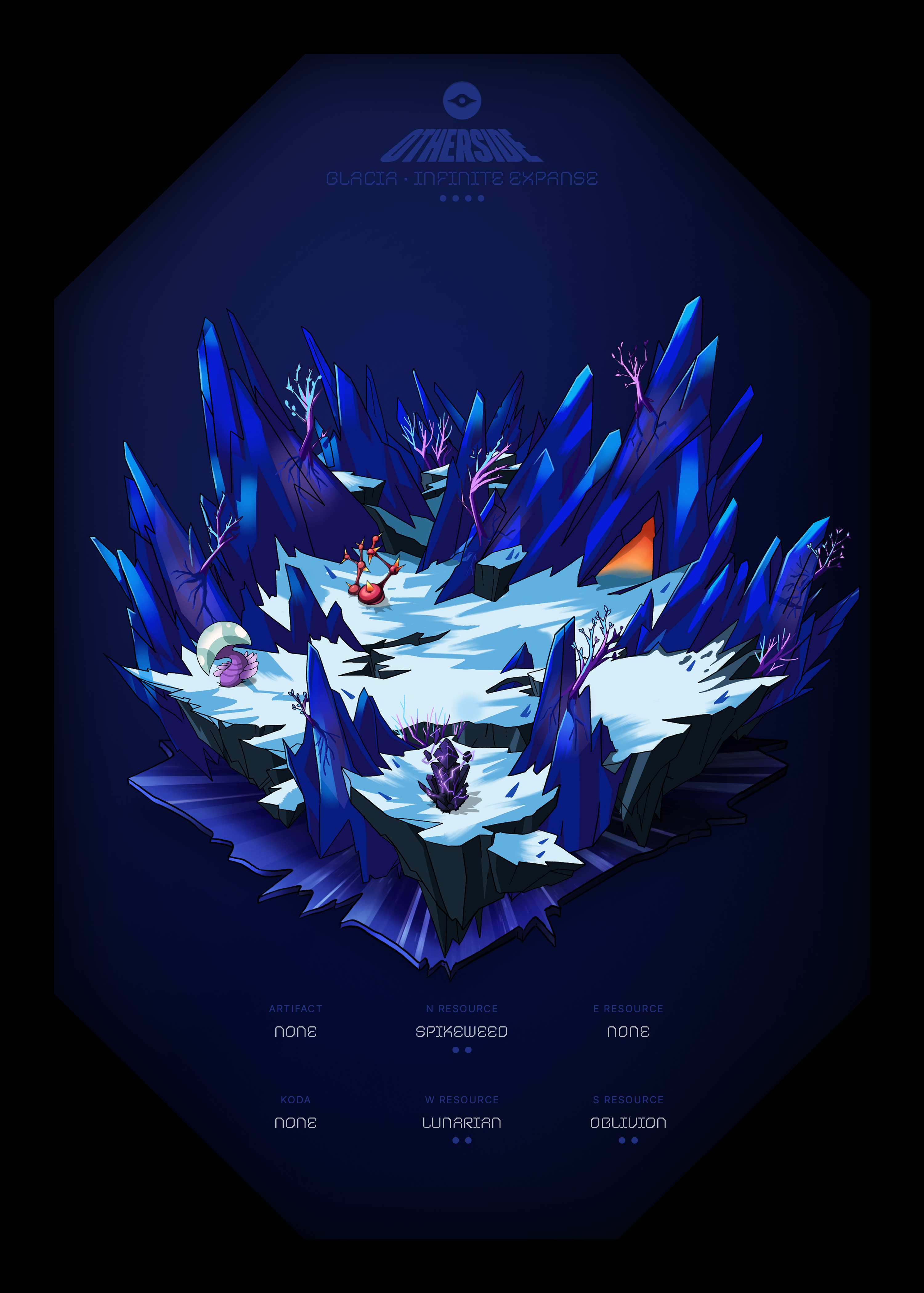 Otherdeed #50011 — Glacia