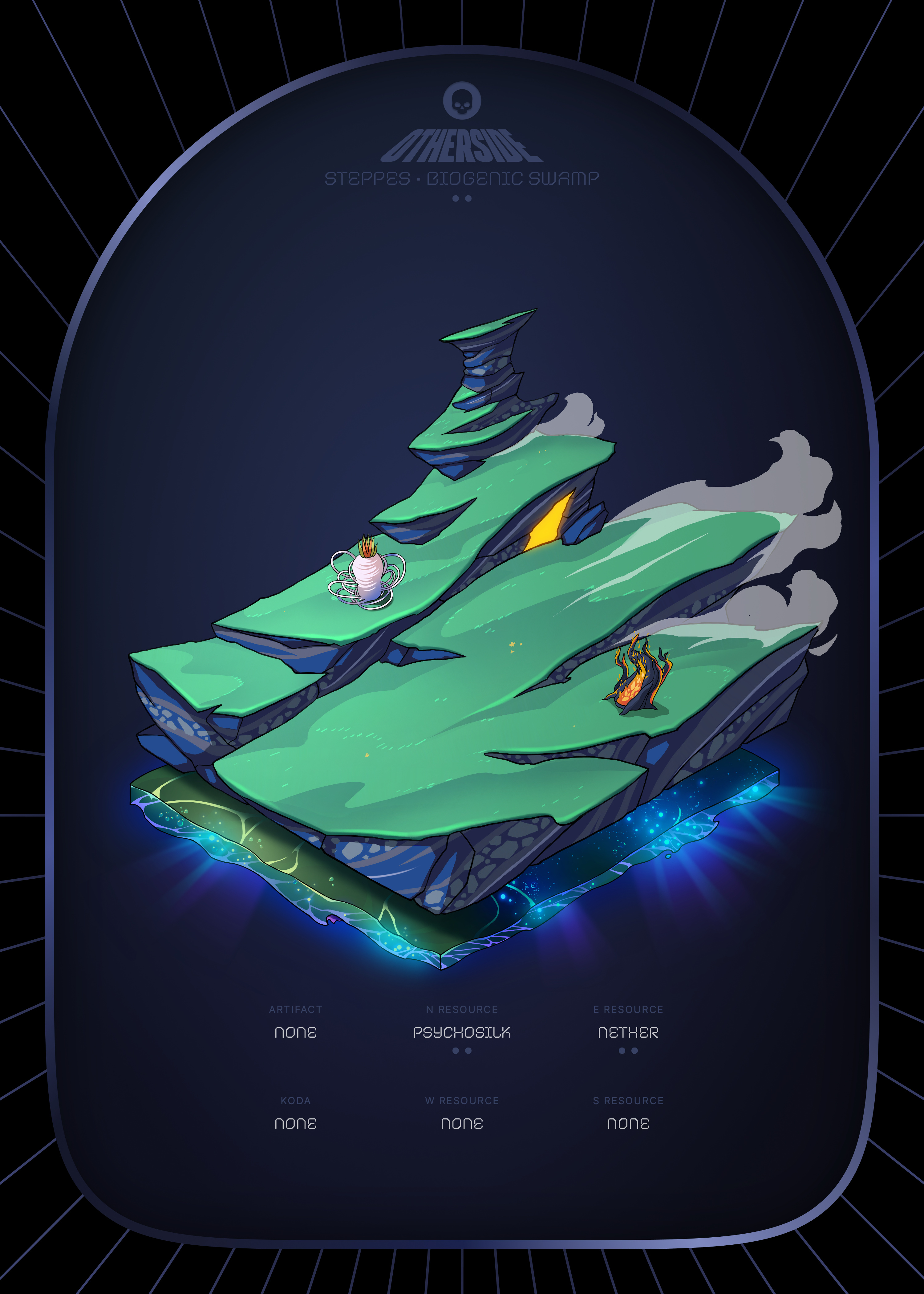 Otherdeed #7999 — Steppes