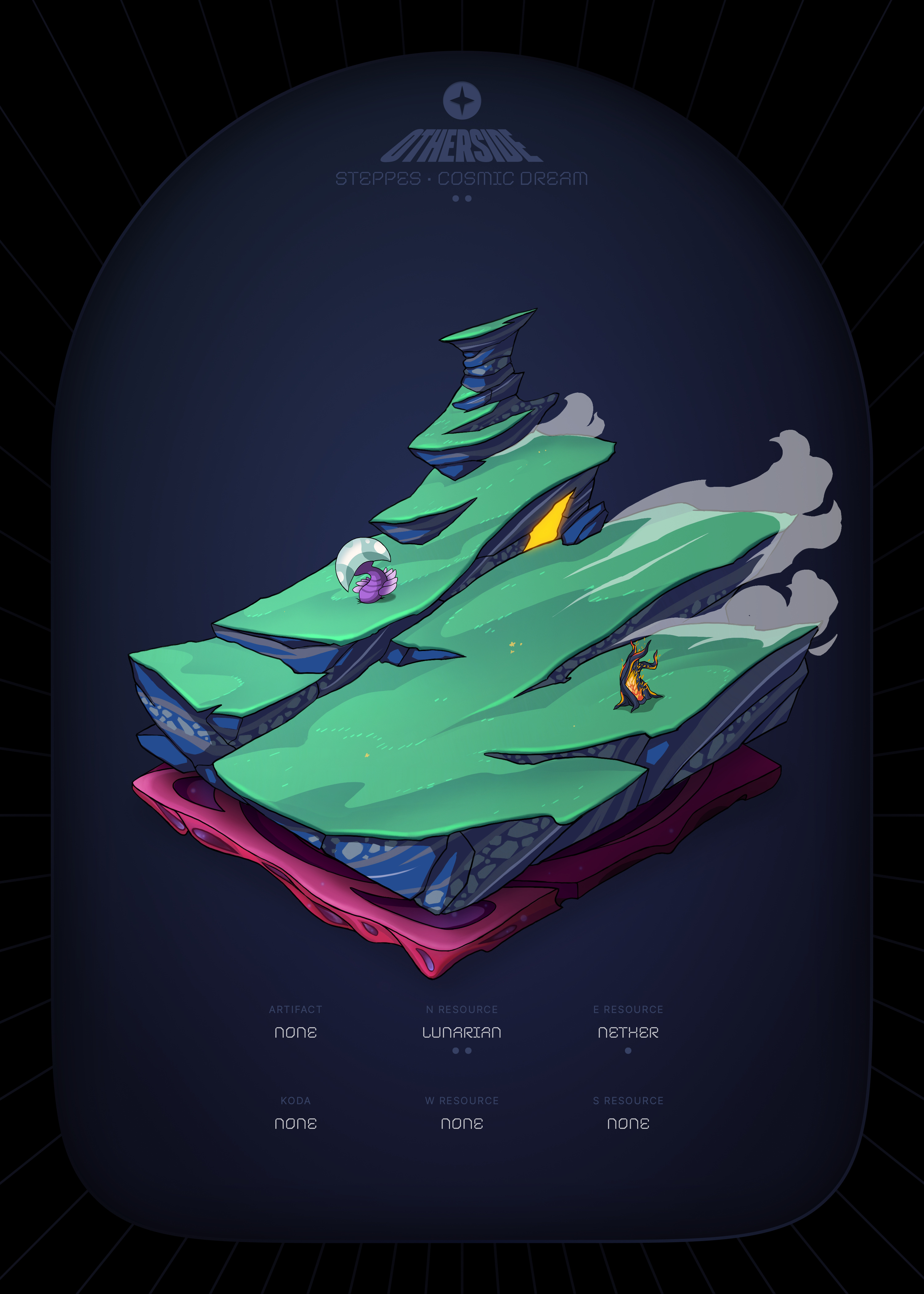 Otherdeed #32953 — Steppes
