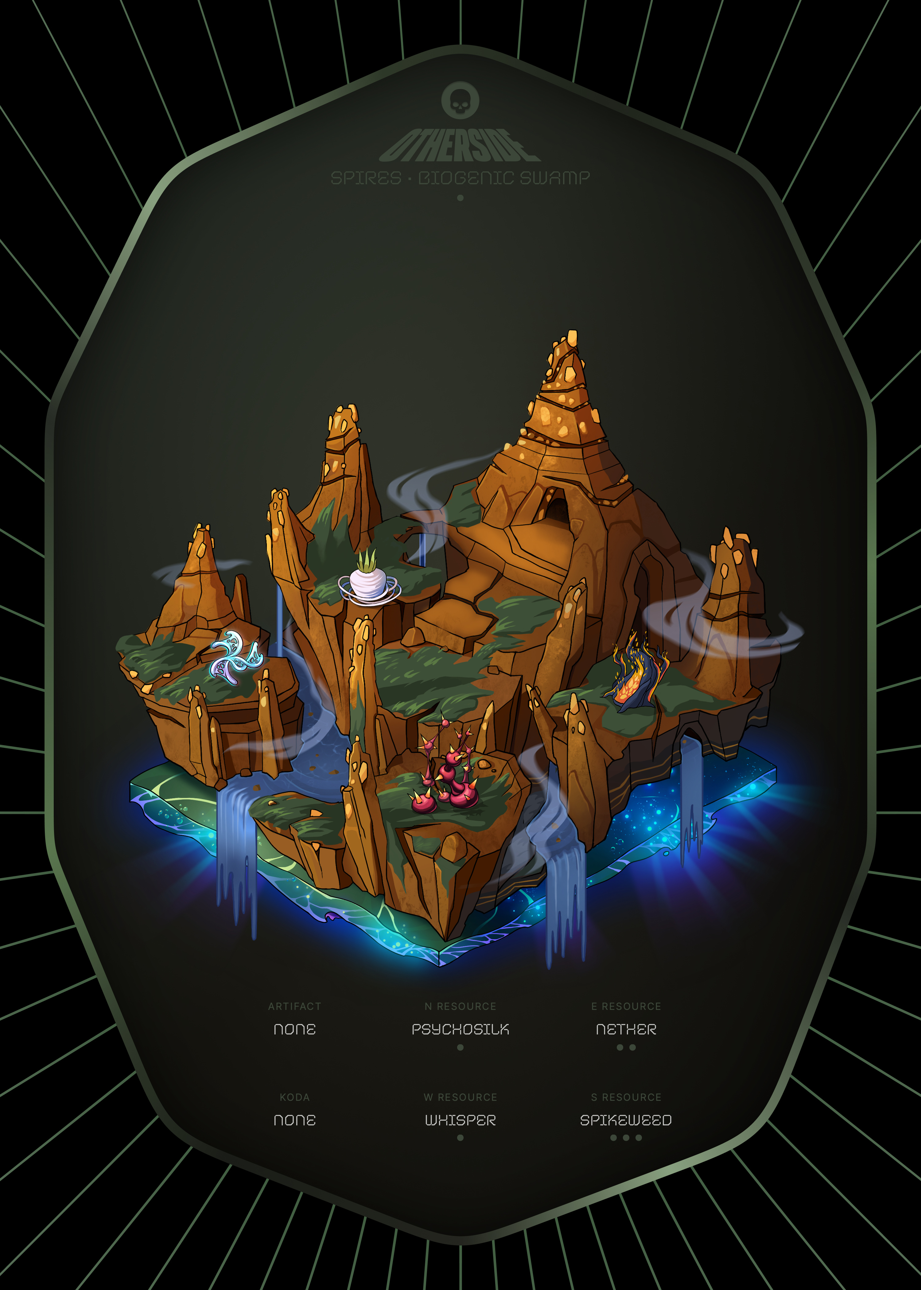 Otherdeed #4544 — Spires