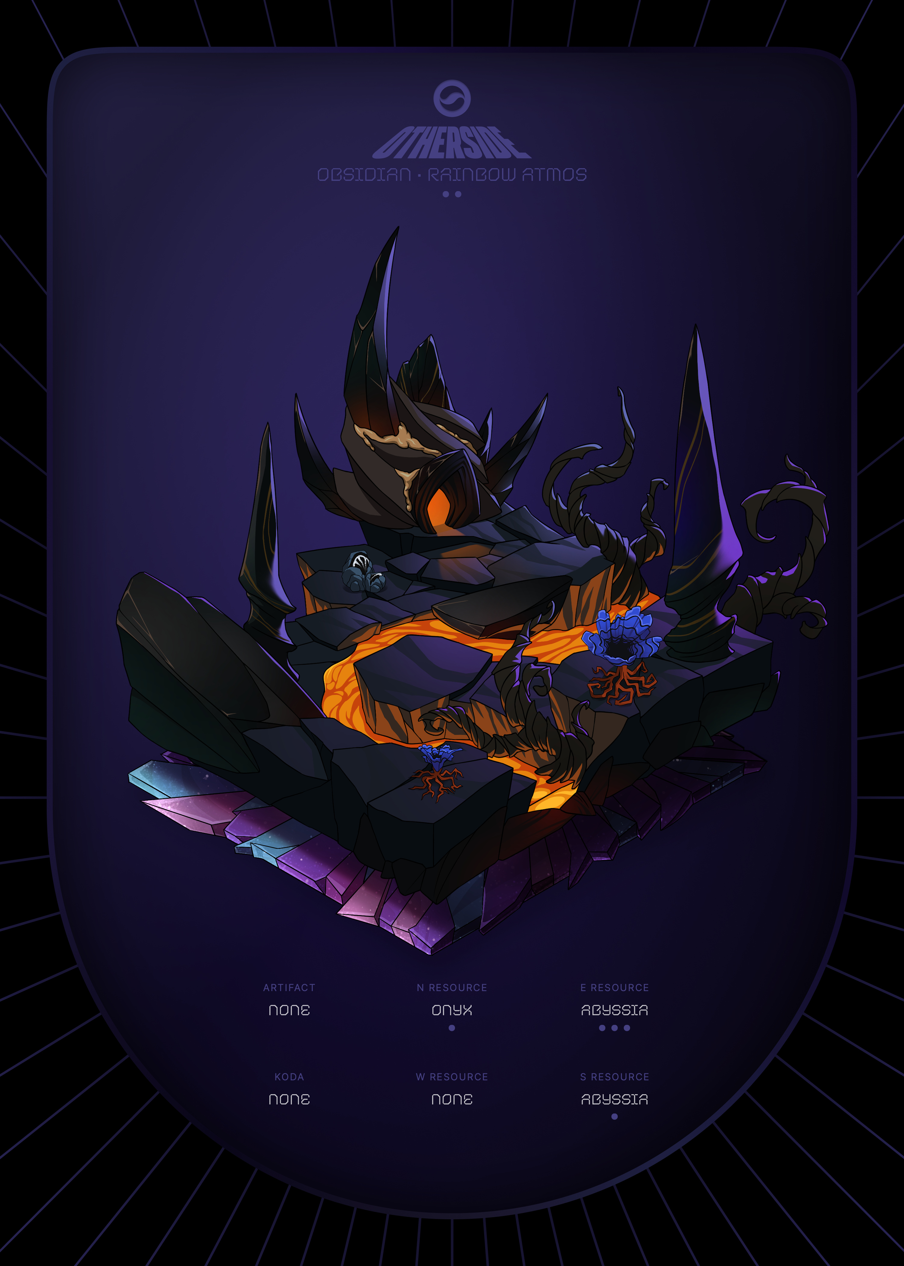 Otherdeed #71436 — Obsidian