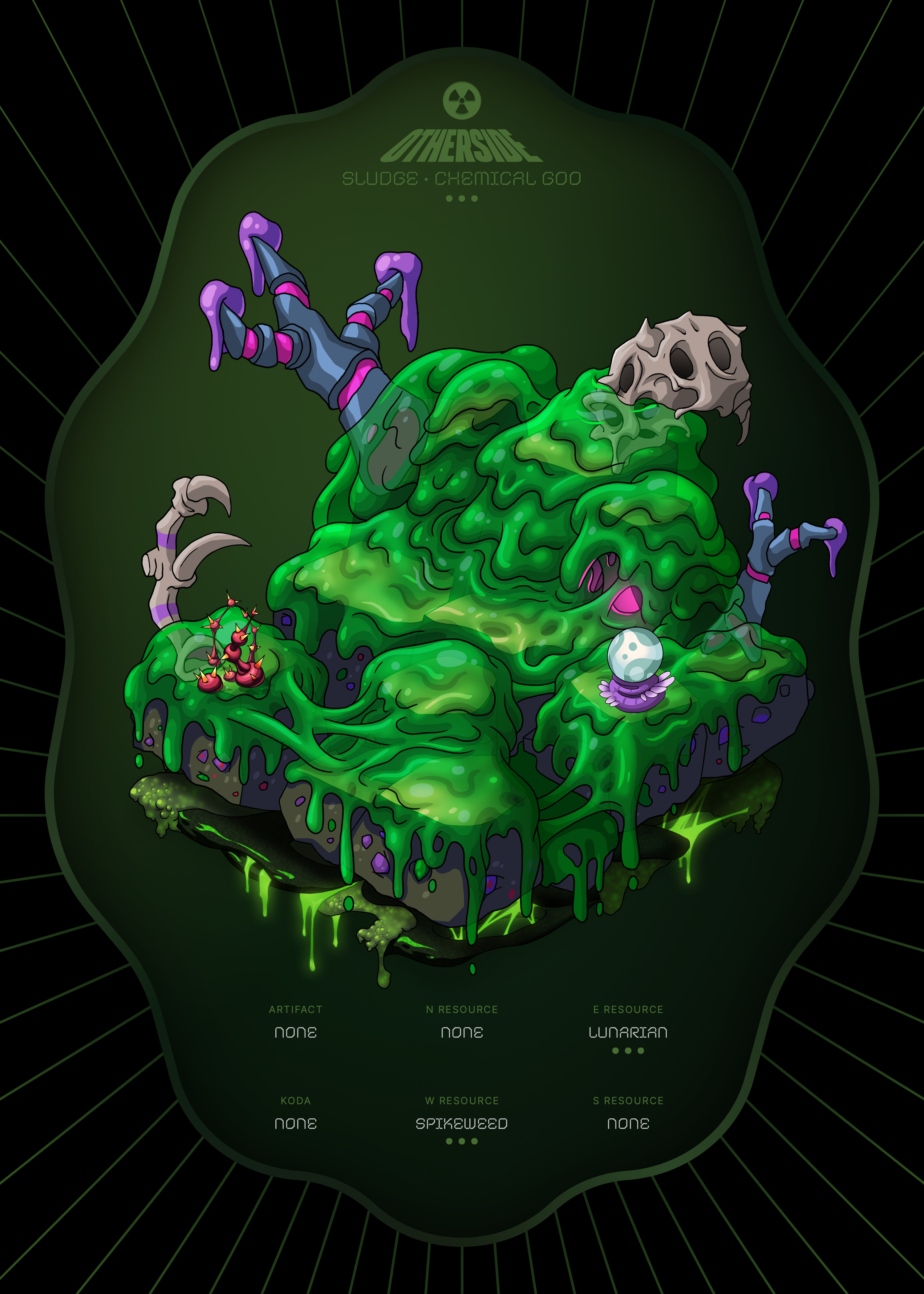 Otherdeed #23538 — Sludge