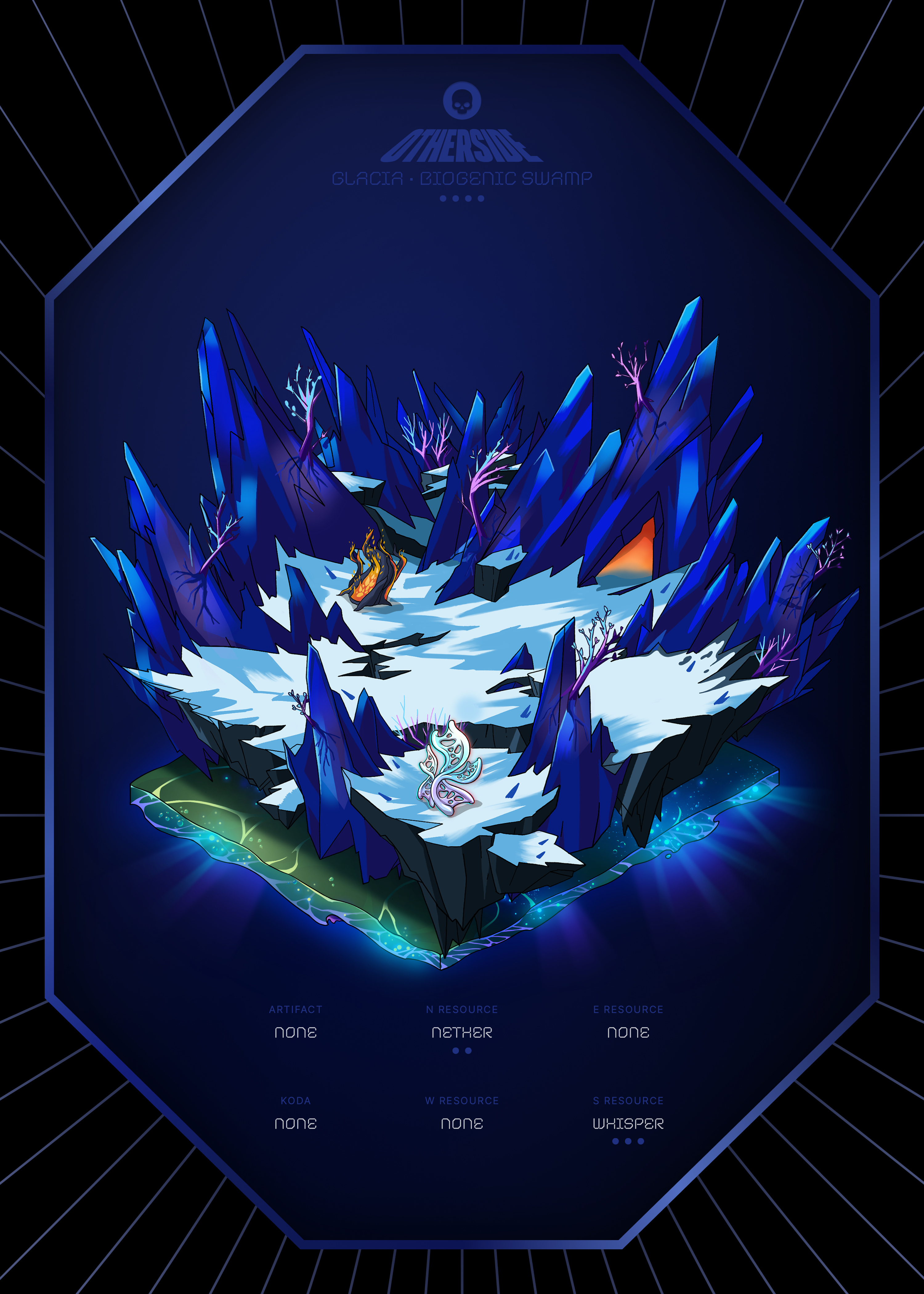 Otherdeed #8710 — Glacia