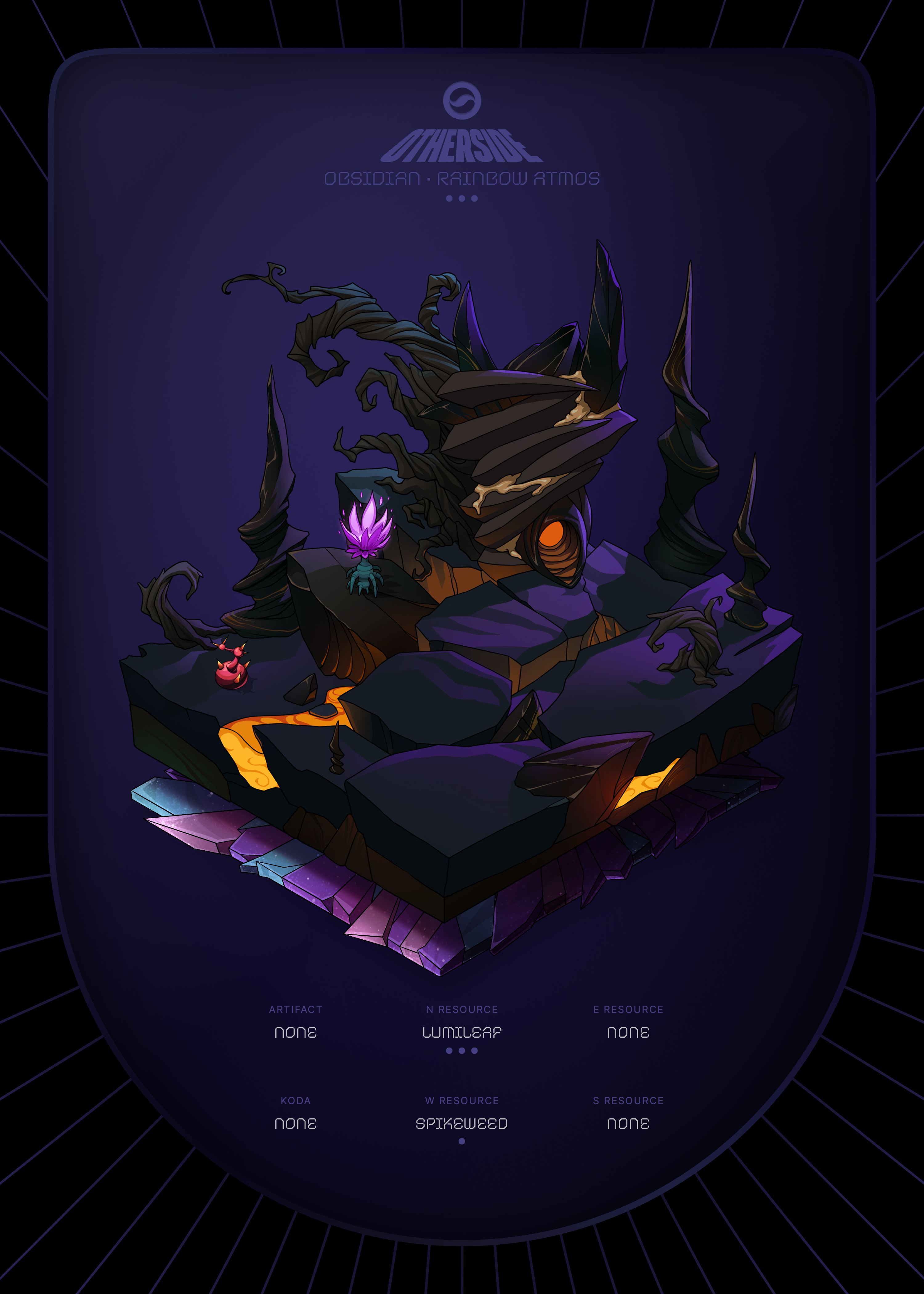 Otherdeed #74741 — Obsidian