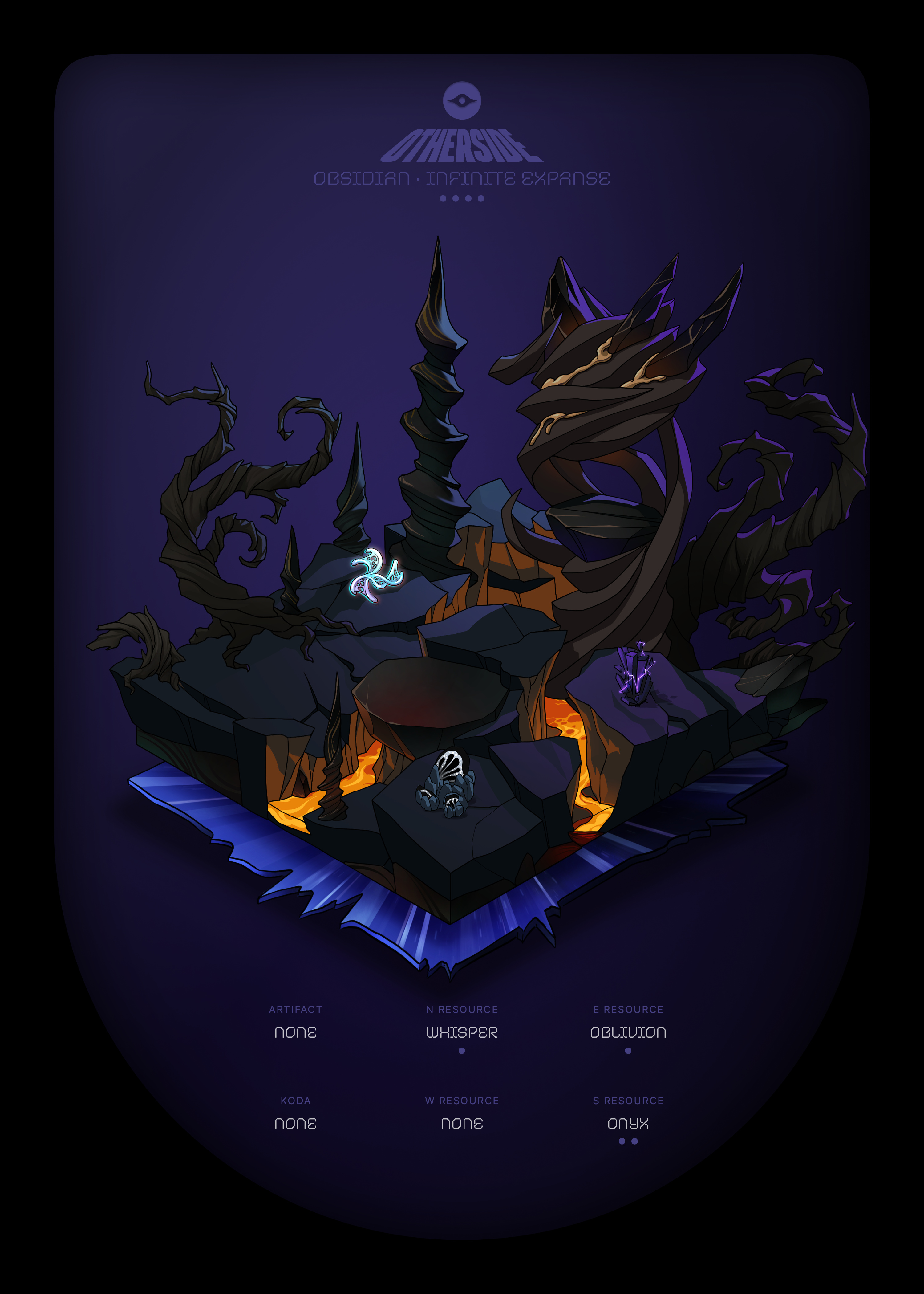 Otherdeed #57436 — Obsidian