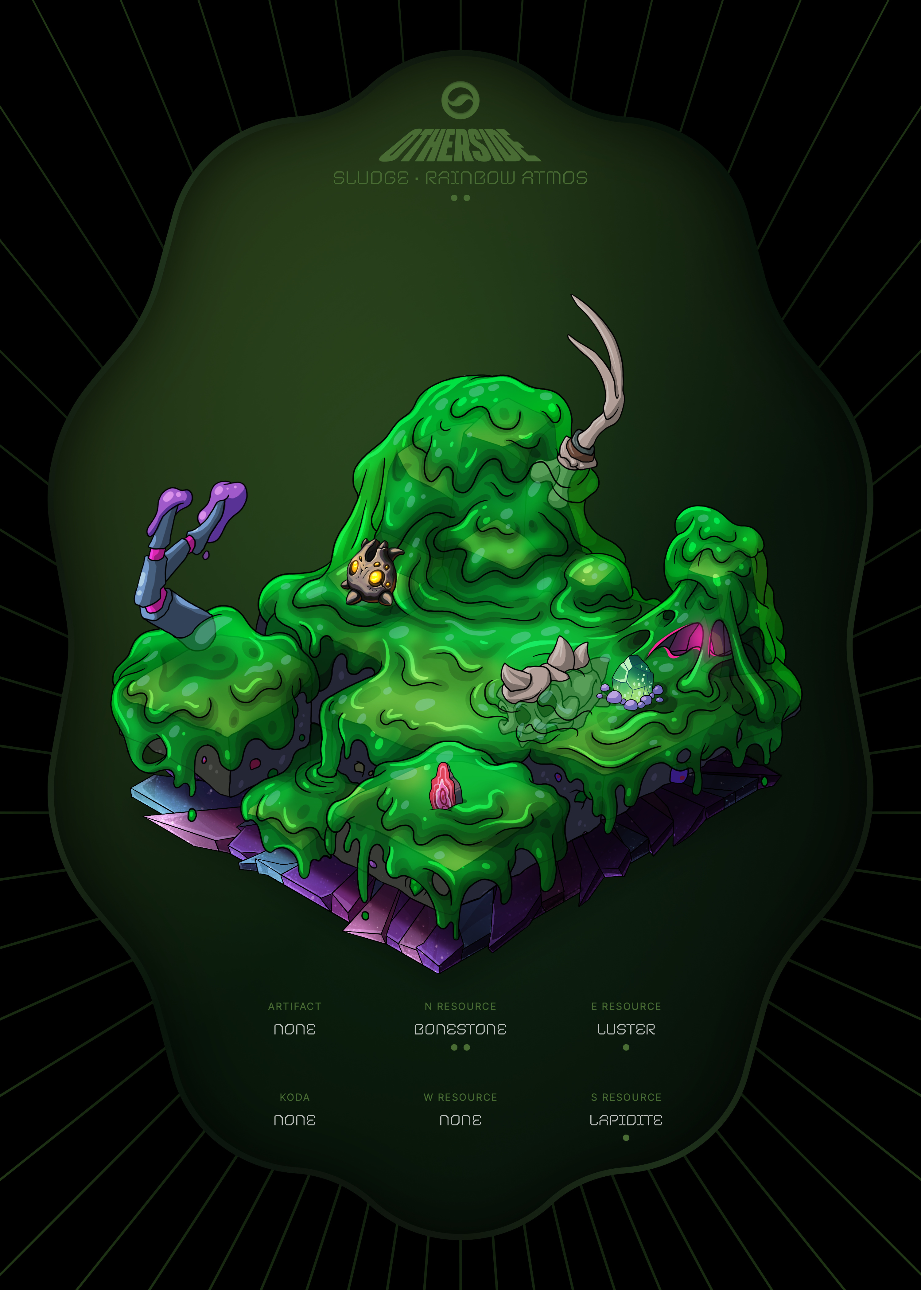 Otherdeed #65781 — Sludge