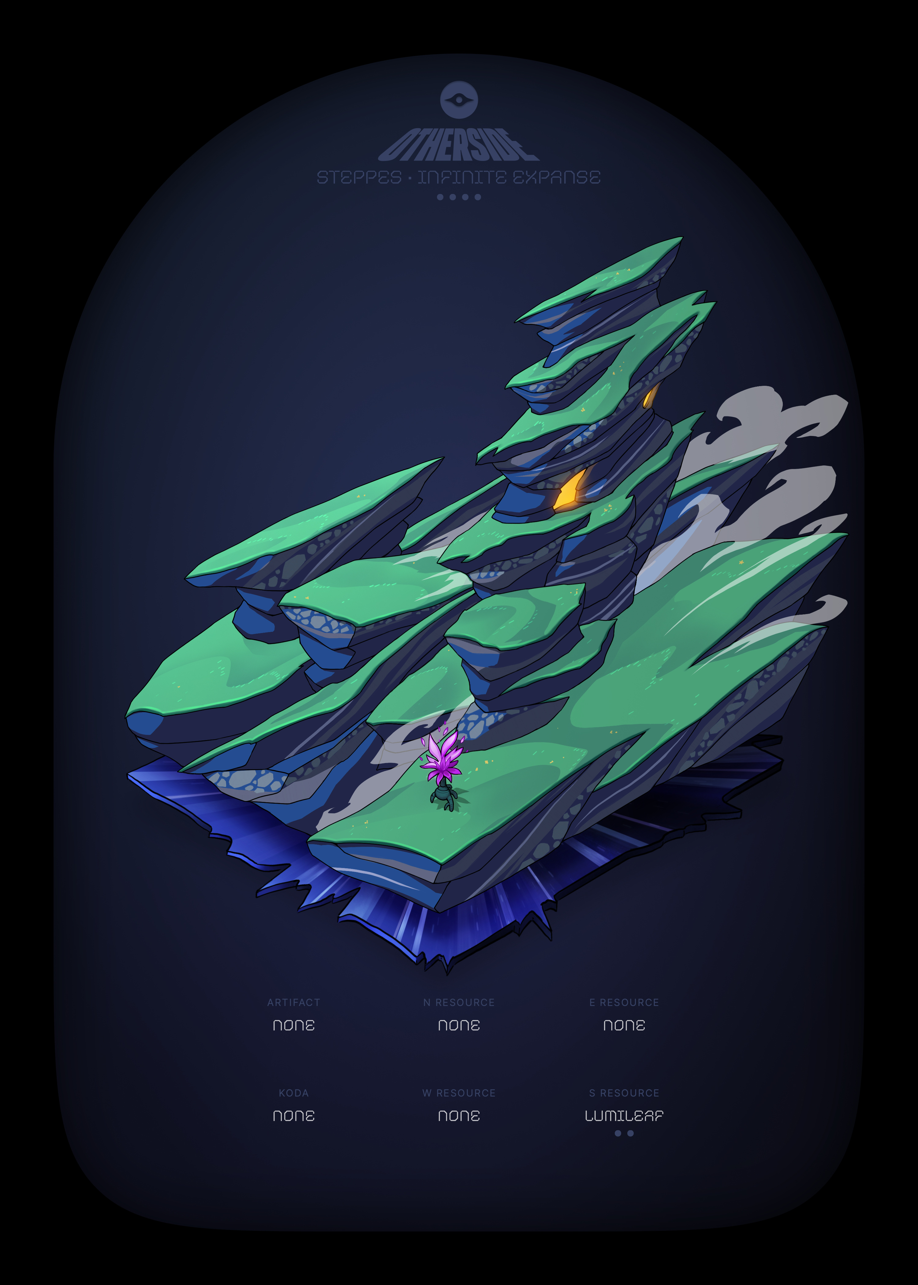 Otherdeed #40974 — Steppes