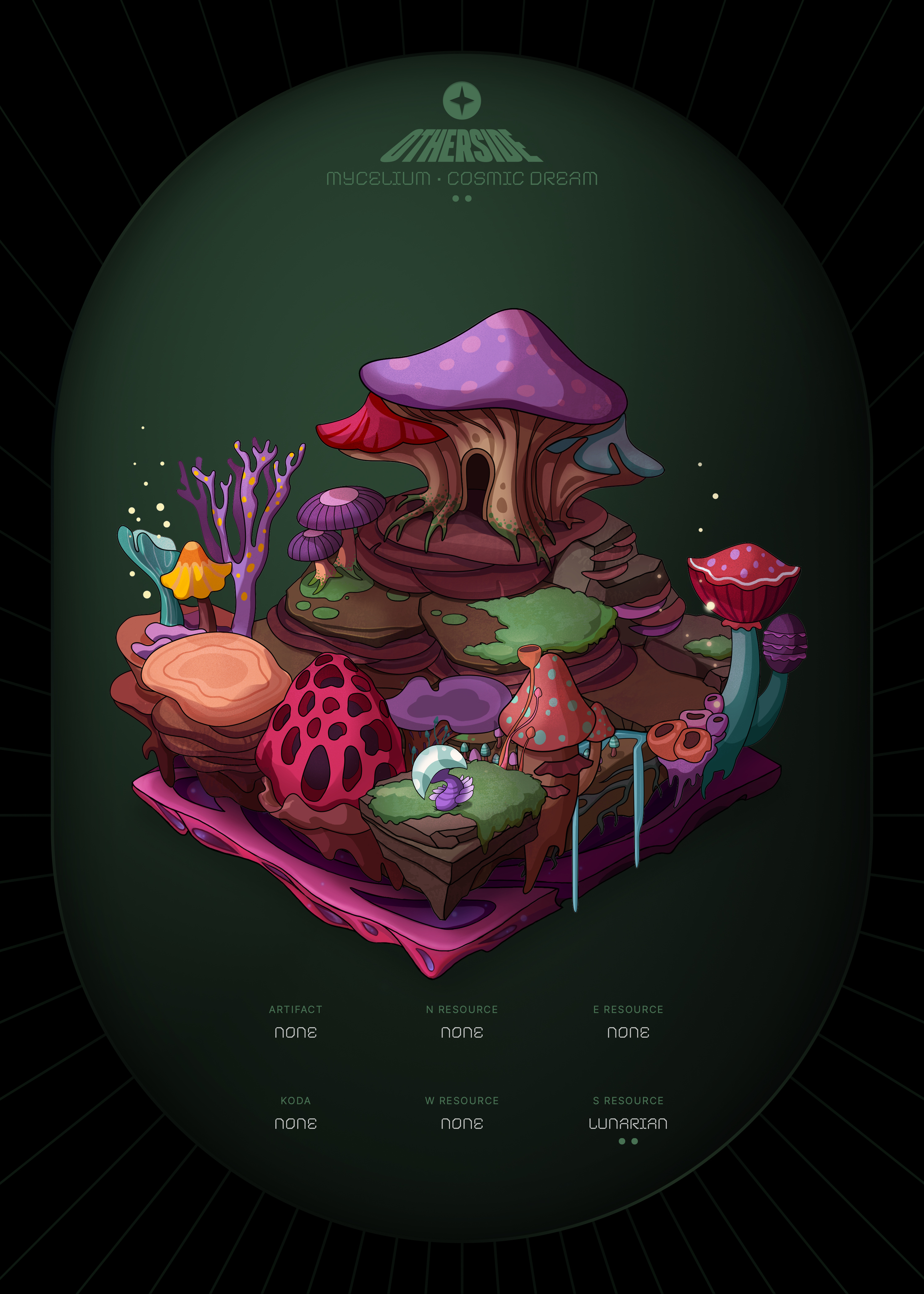 Otherdeed #36274 — Mycelium