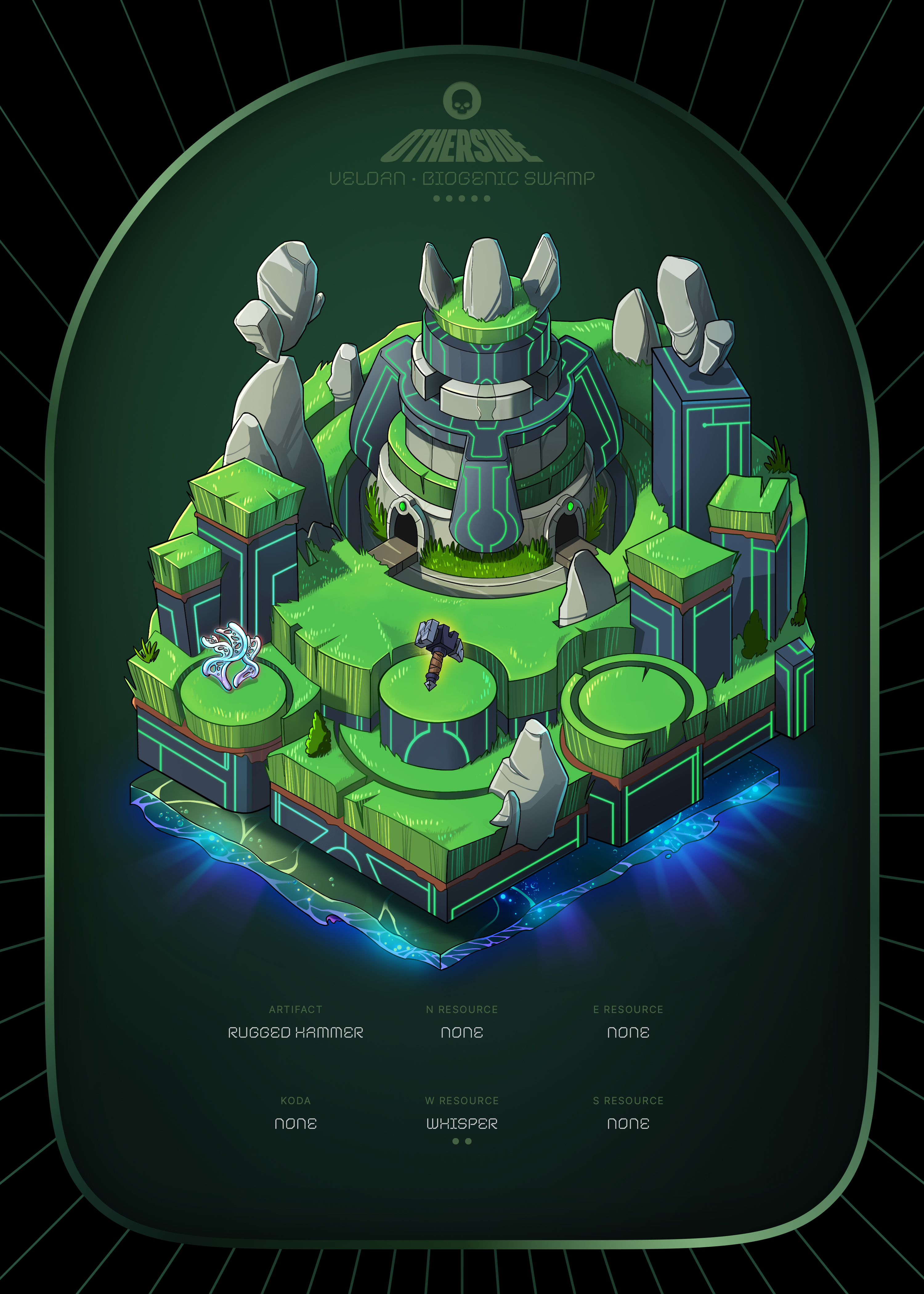Otherdeed #9323 — Veldan