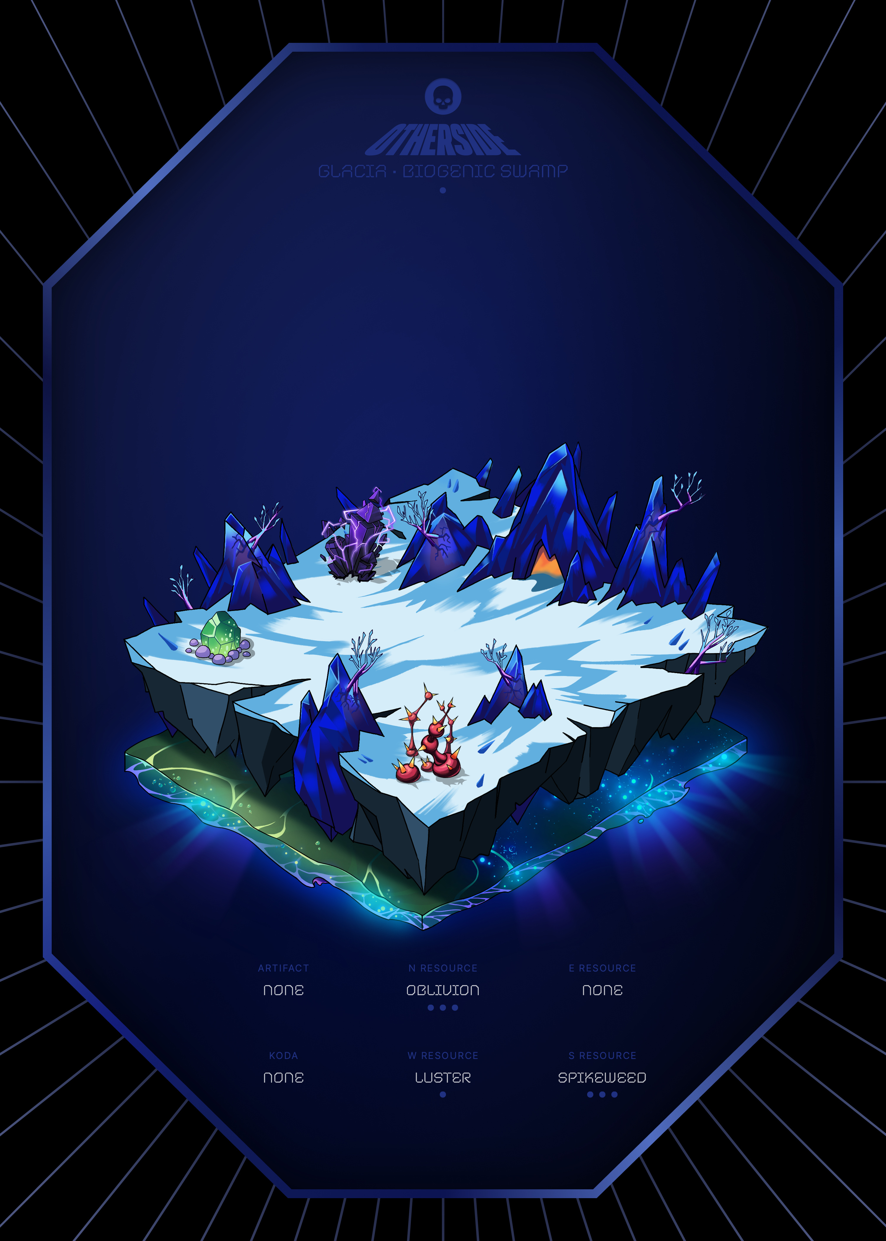 Otherdeed #8812 — Glacia