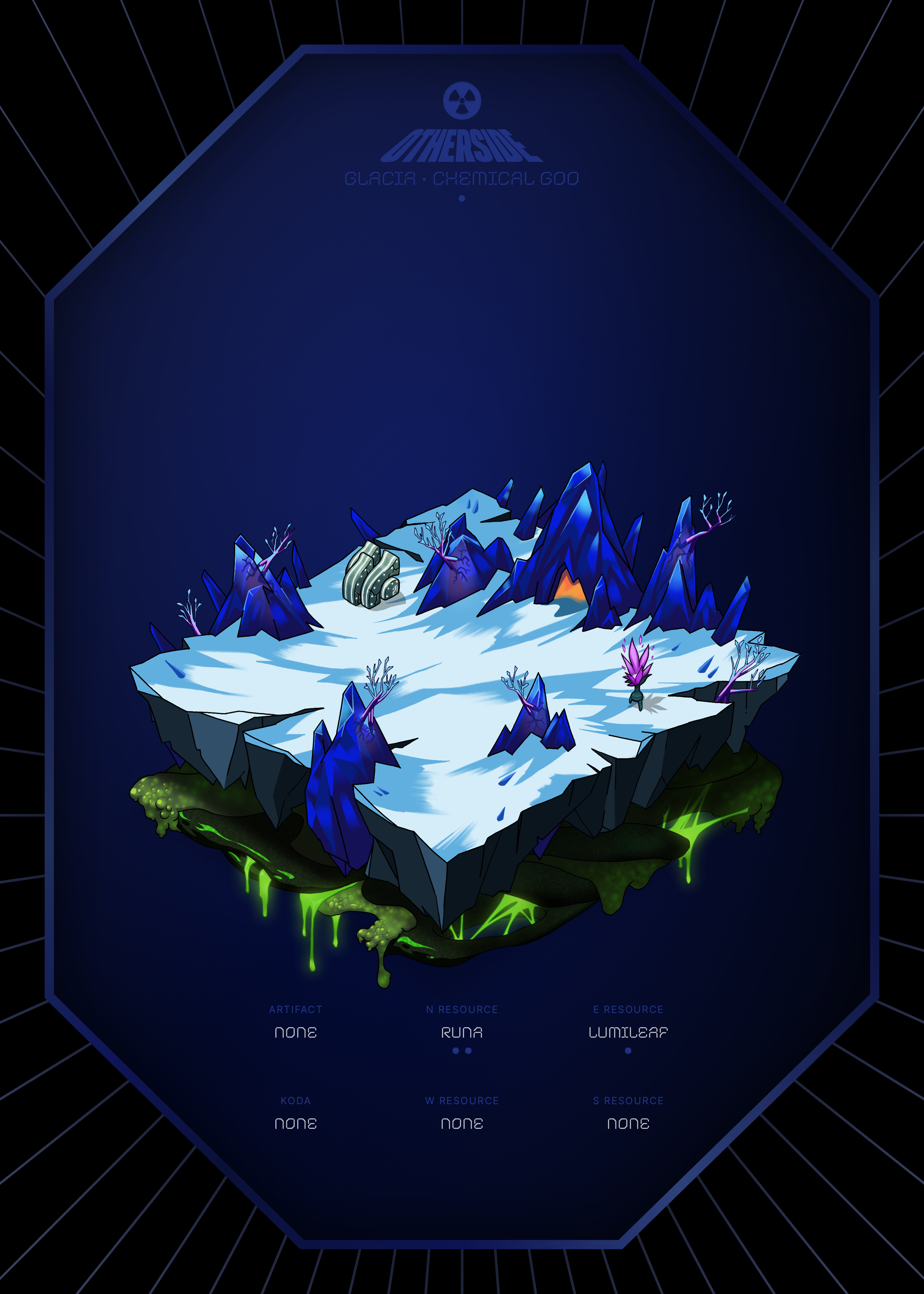 Otherdeed #10981 — Glacia