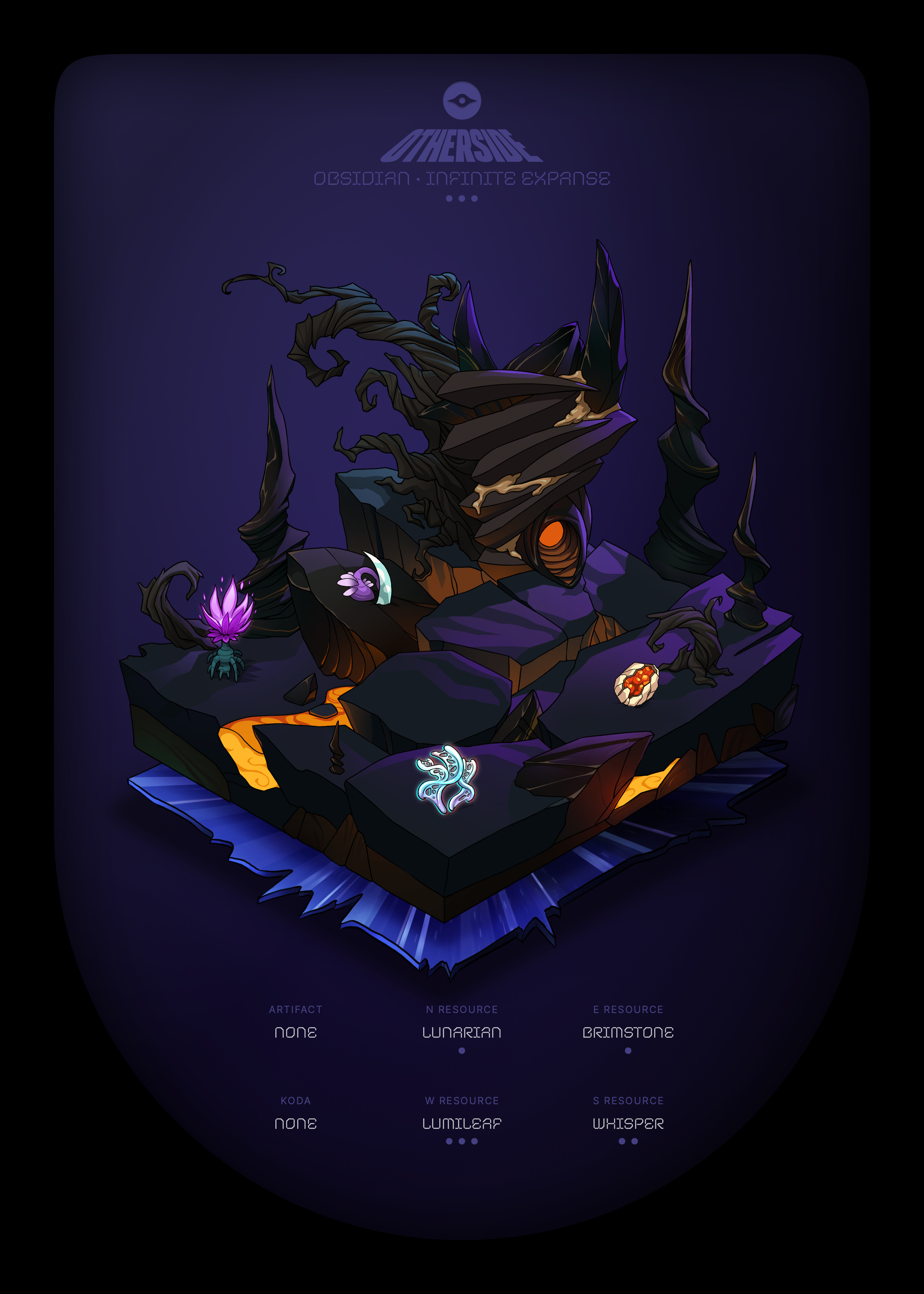 Otherdeed #64429 — Obsidian