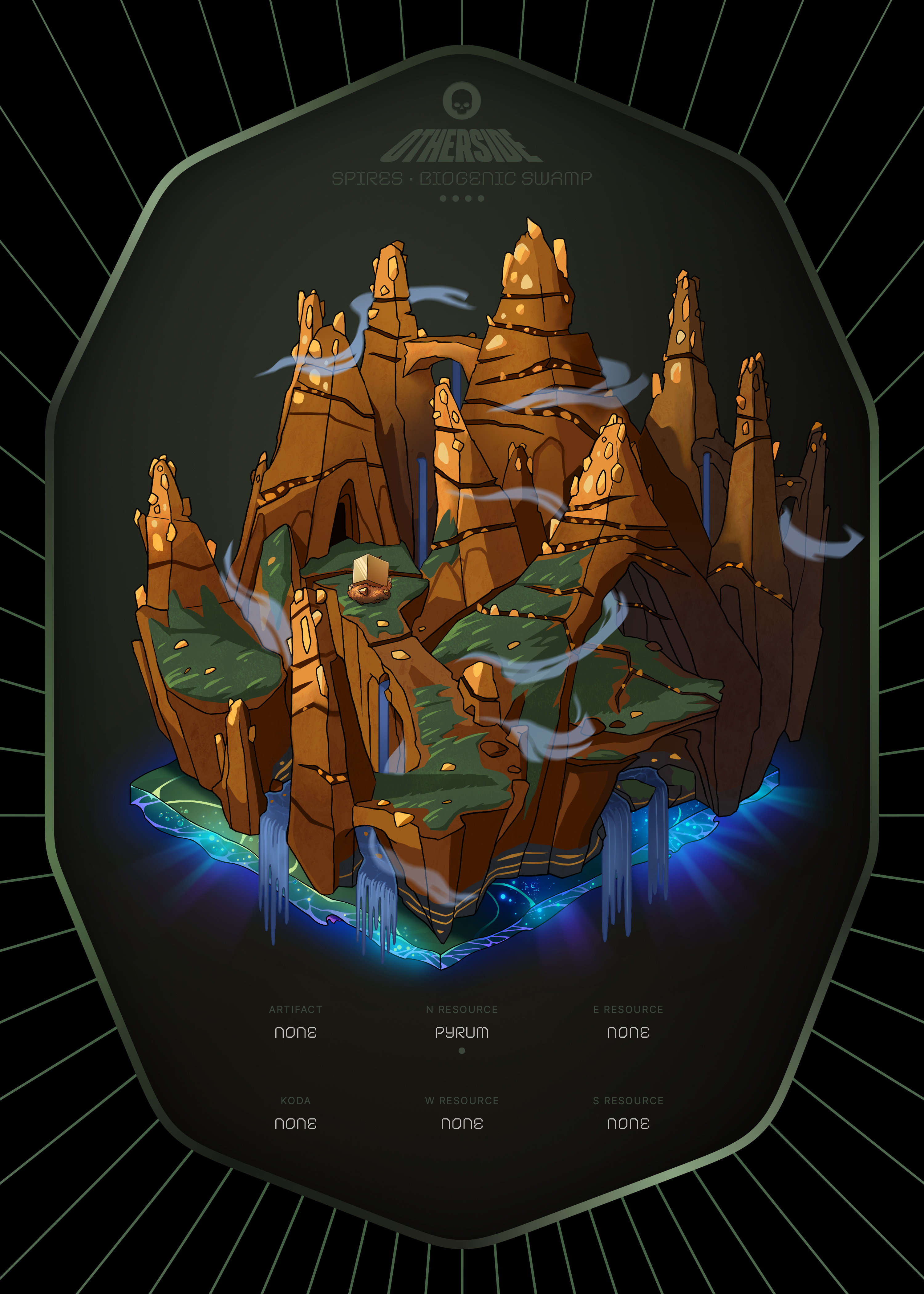 Otherdeed #4387 — Spires