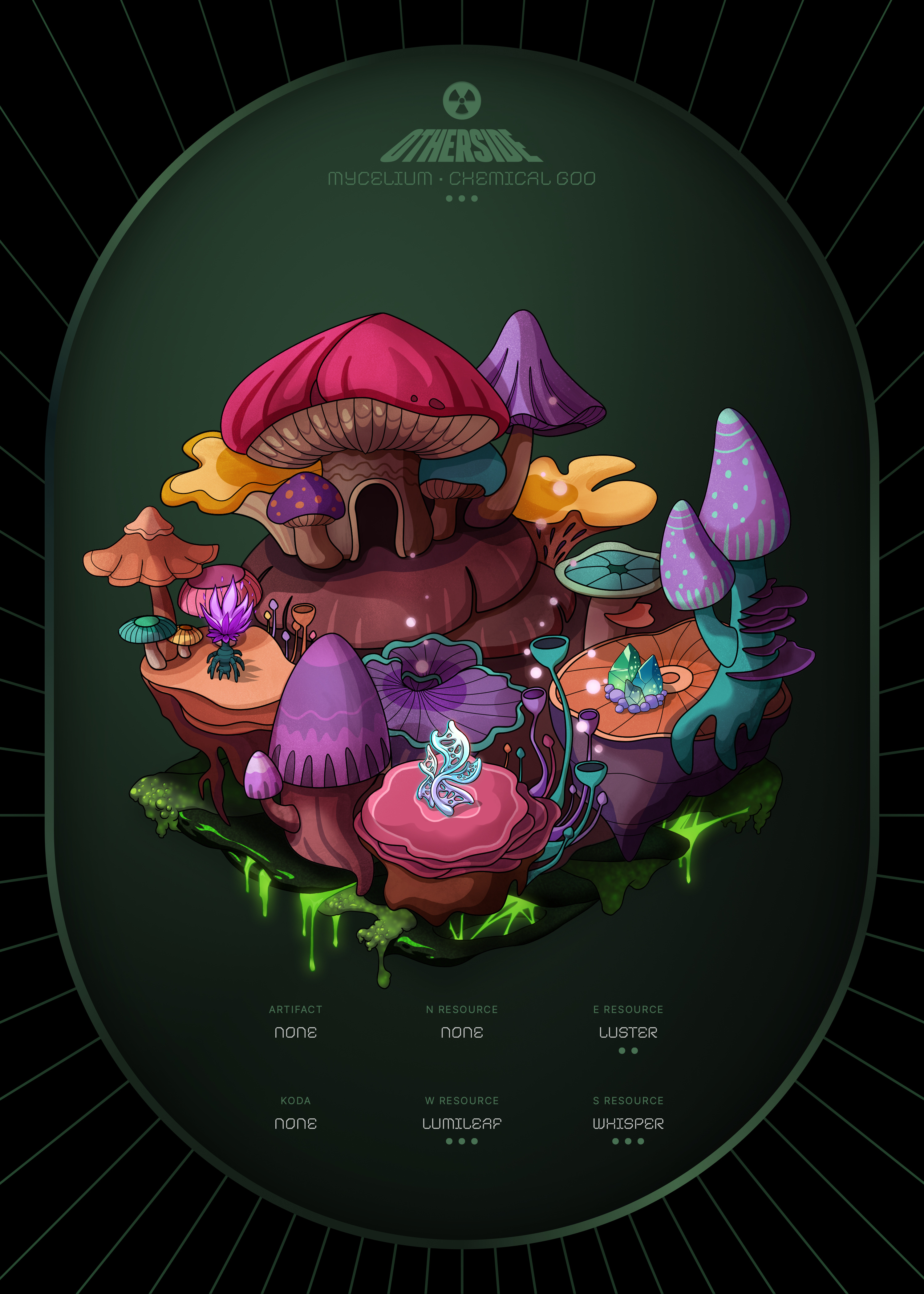 Otherdeed #22687 — Mycelium
